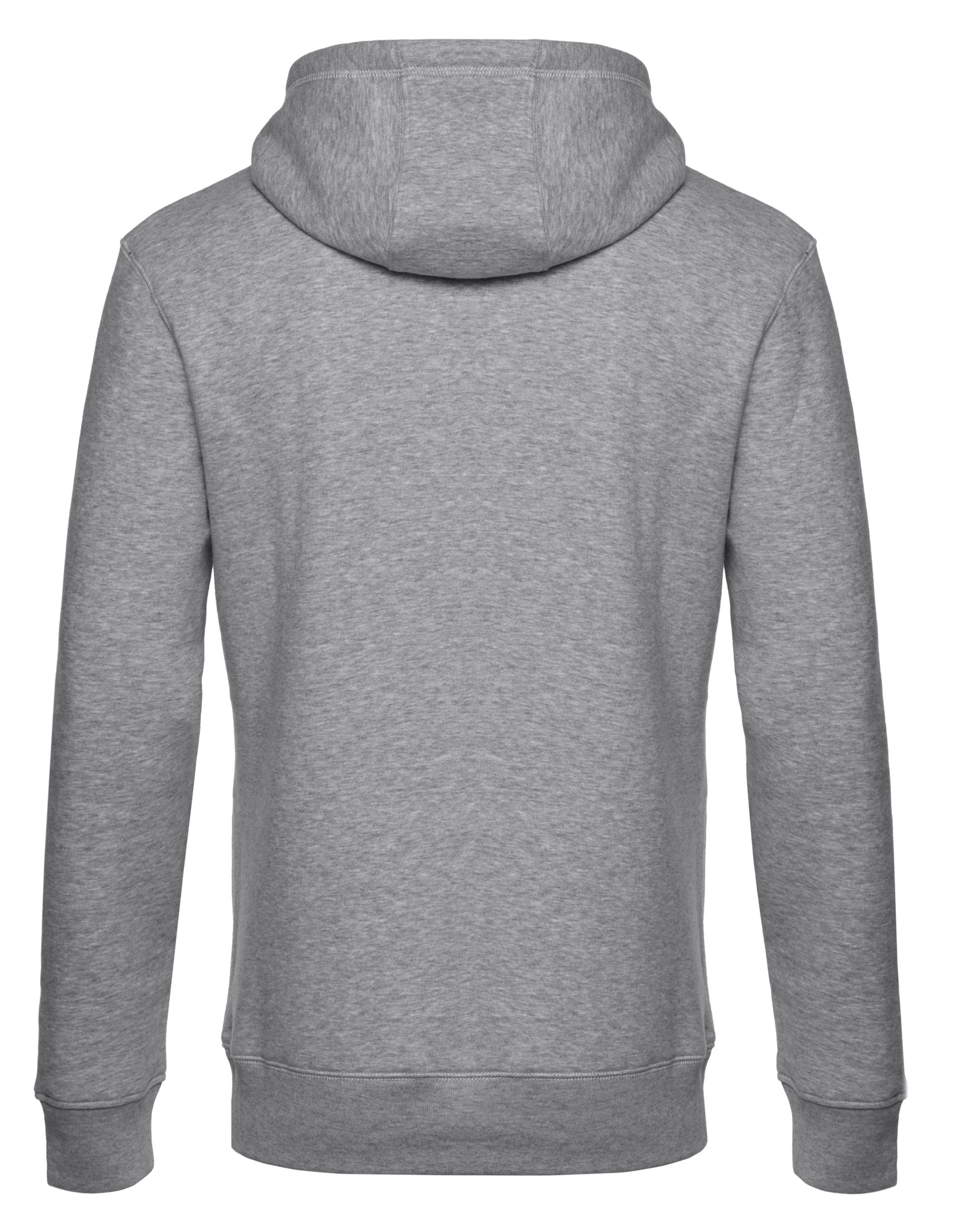 WU02K KING Hooded Heather Grey