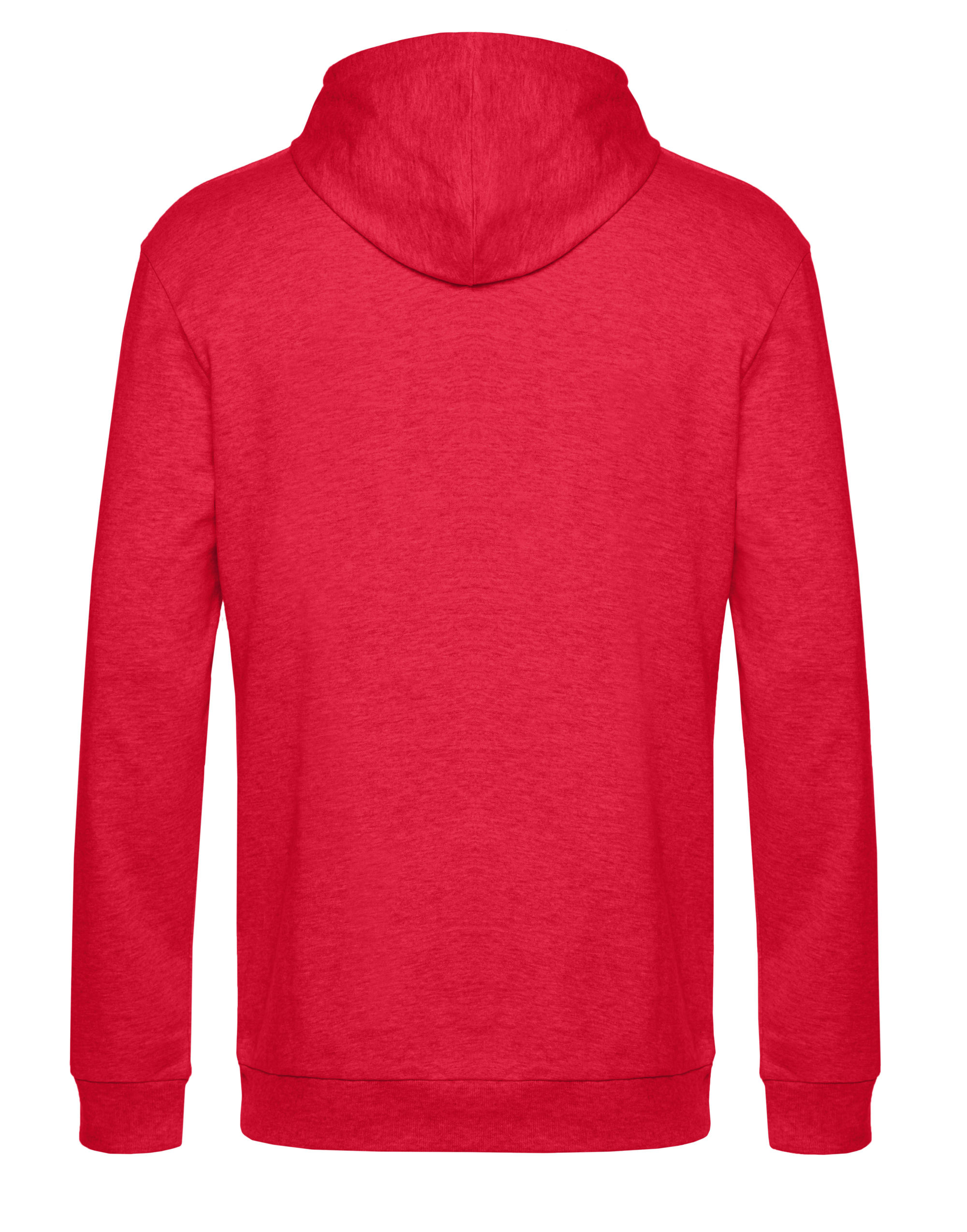 WU03W Men’s #Hooded Sweat Heather Red