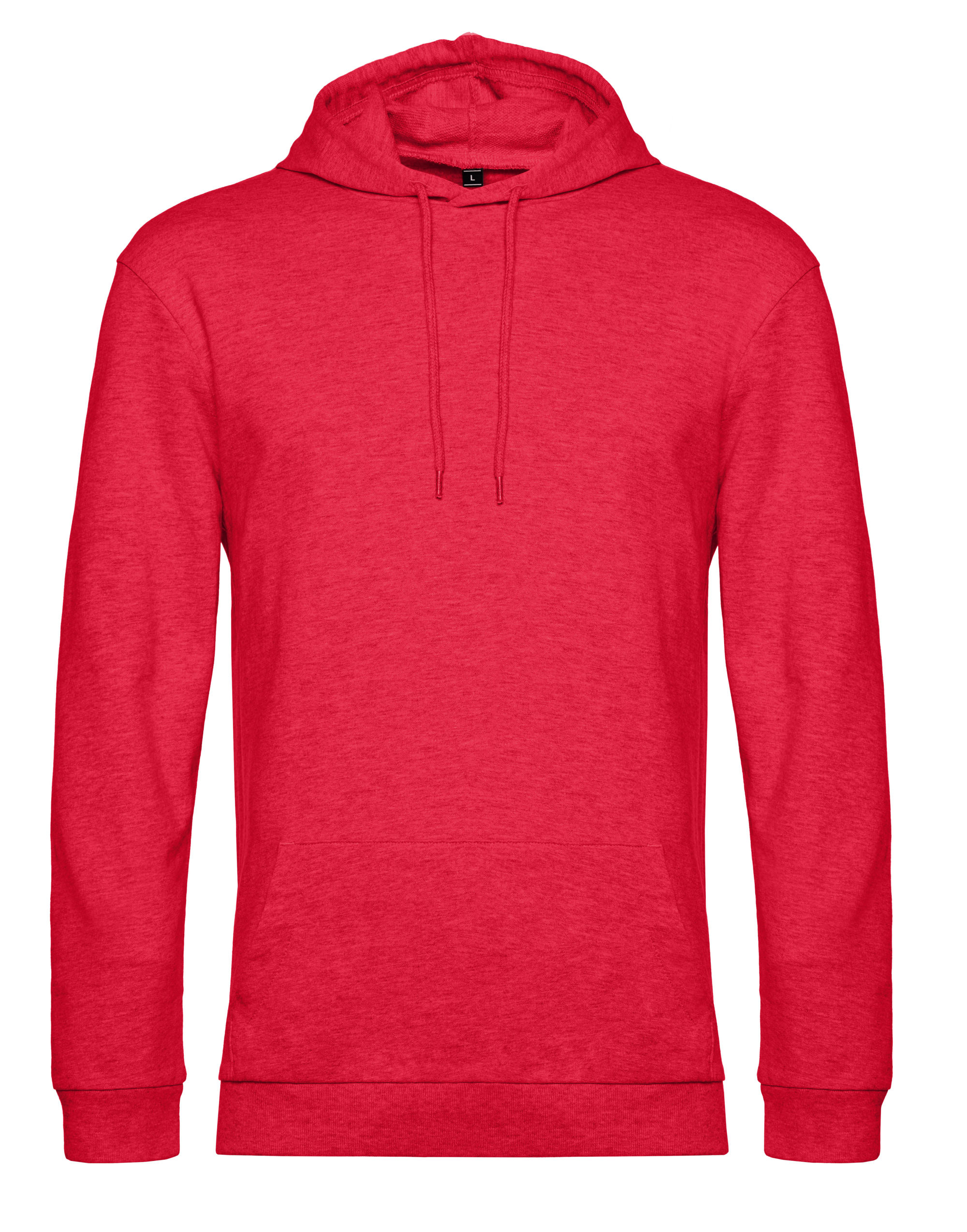 WU03W Men’s #Hooded Sweat Heather Red