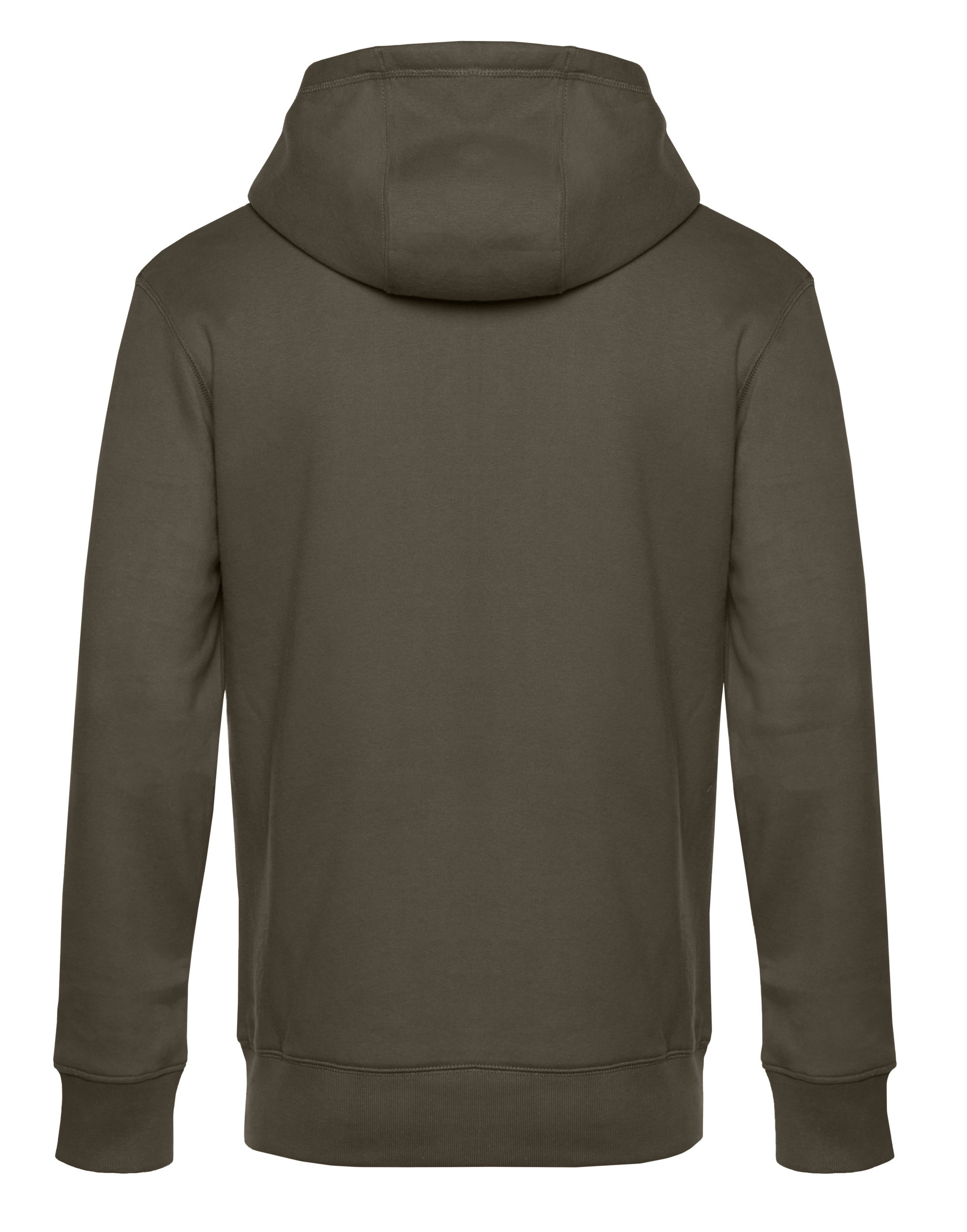 WU03K KING Zipped Hood Khaki