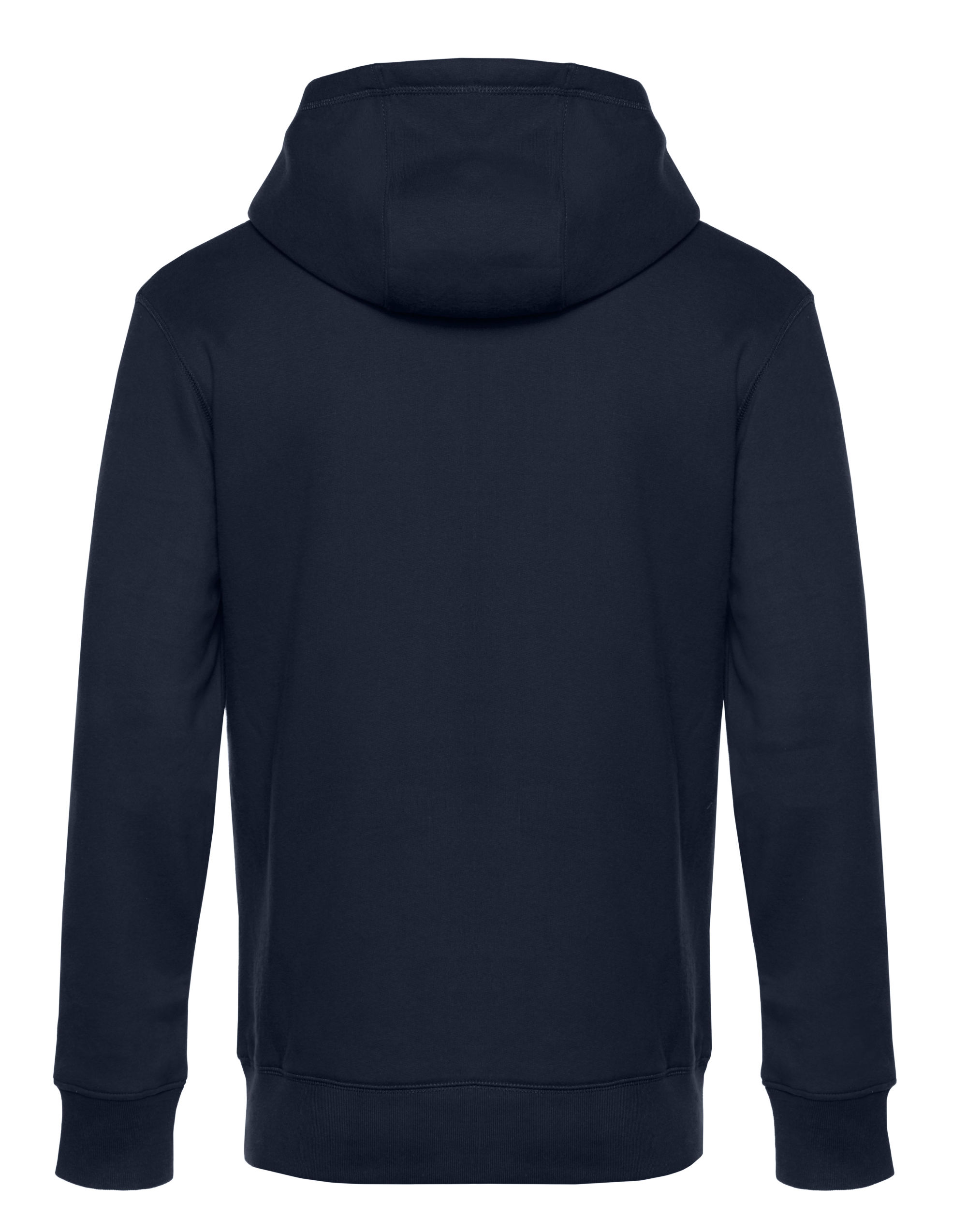 WU03K KING Zipped Hood Navy Blue