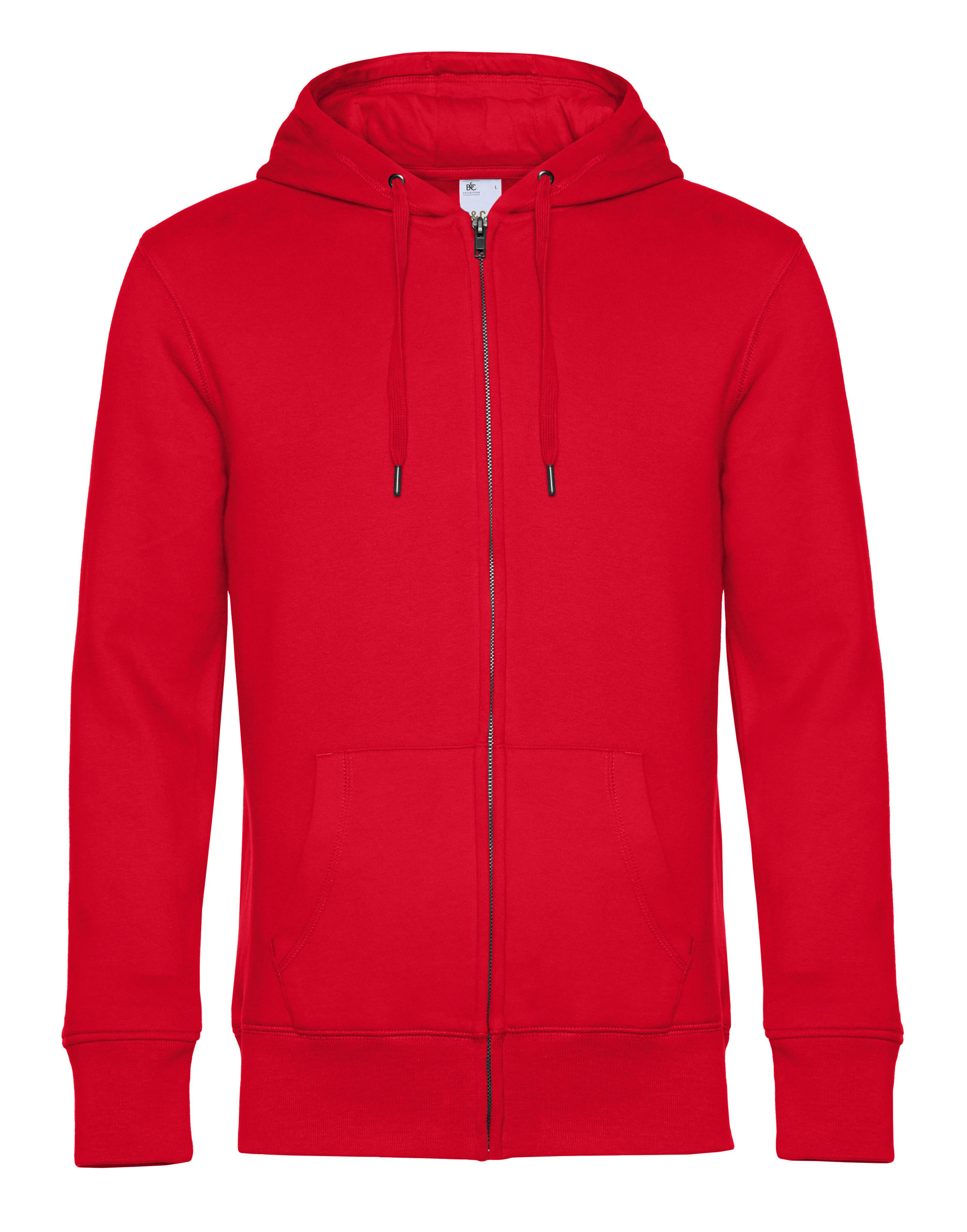WU03K KING Zipped Hood Red