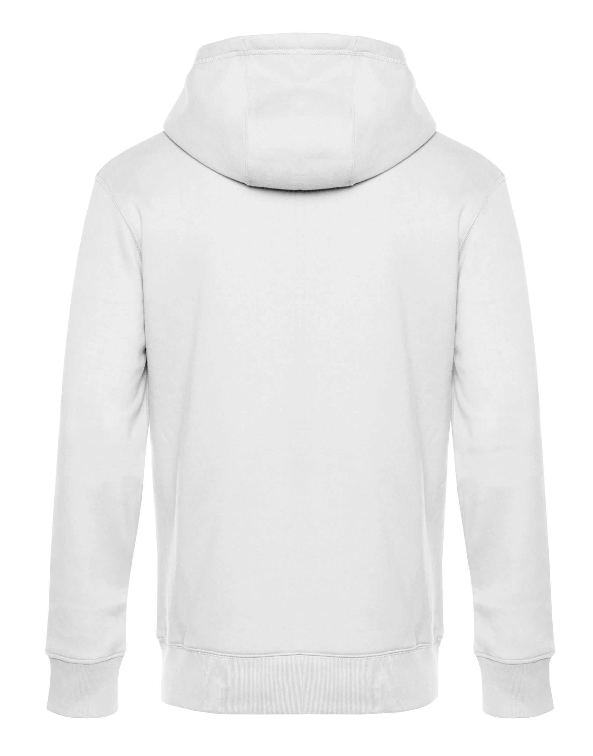 WU03K KING Zipped Hood White