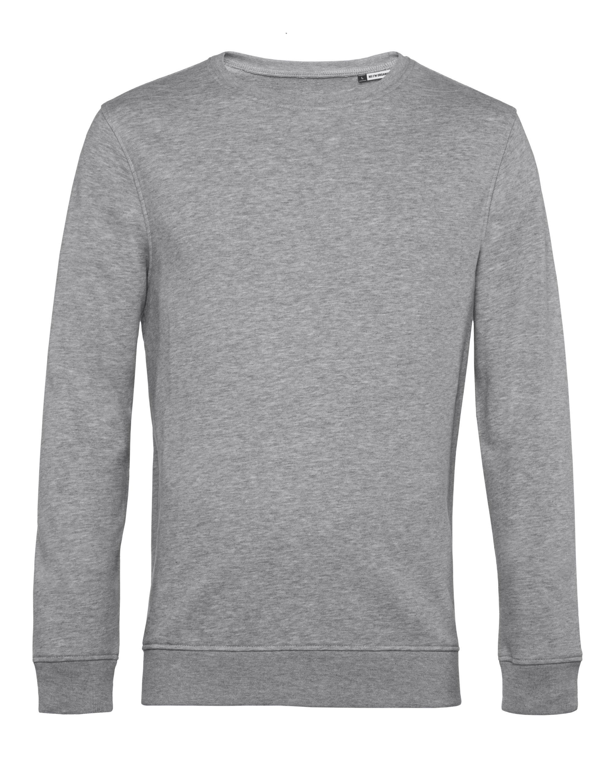 WU31B Inspire Crew Neck Heather Grey WU31B Inspire Crew Neck Heather Grey