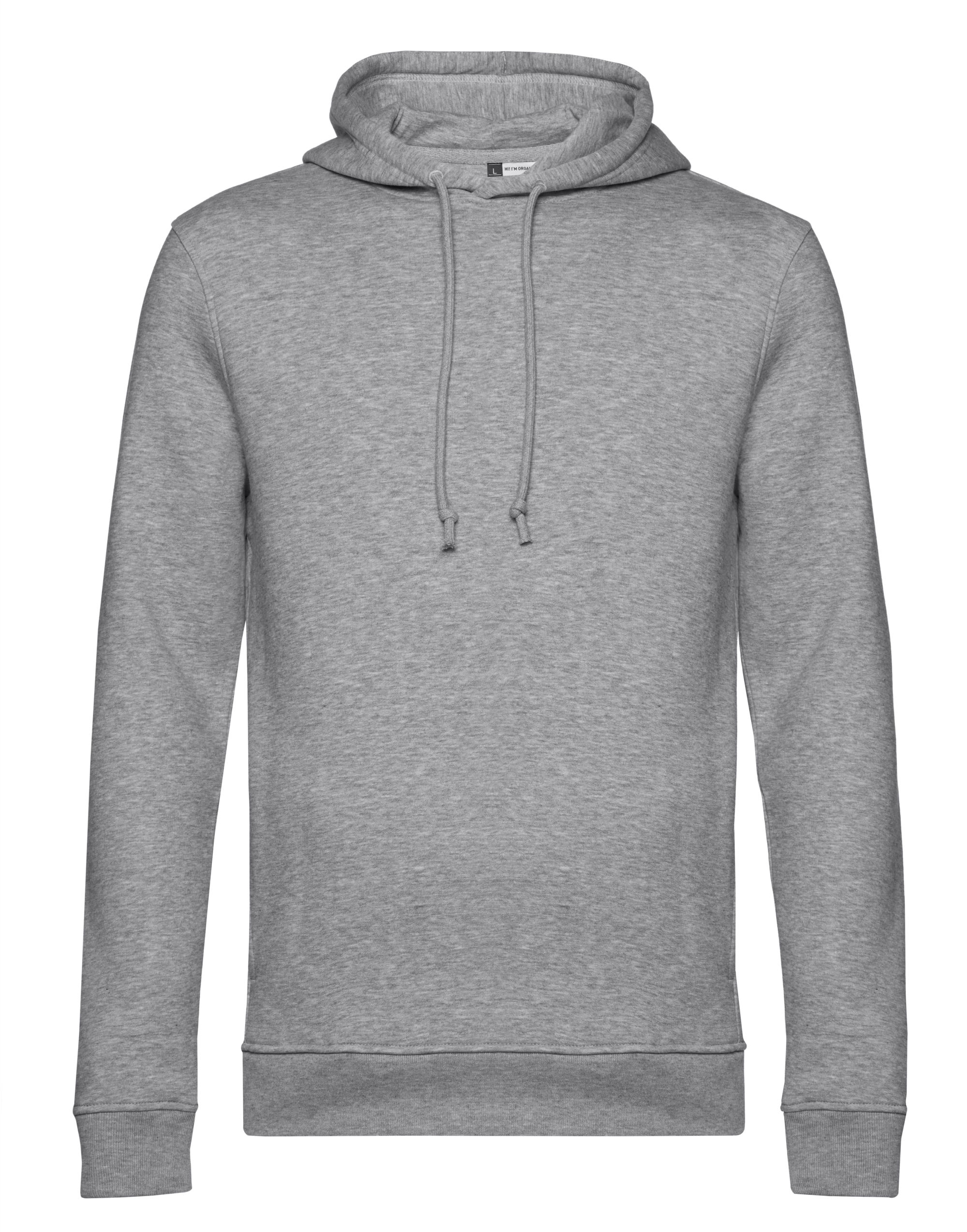WU33B Inspire Hooded Heather Grey