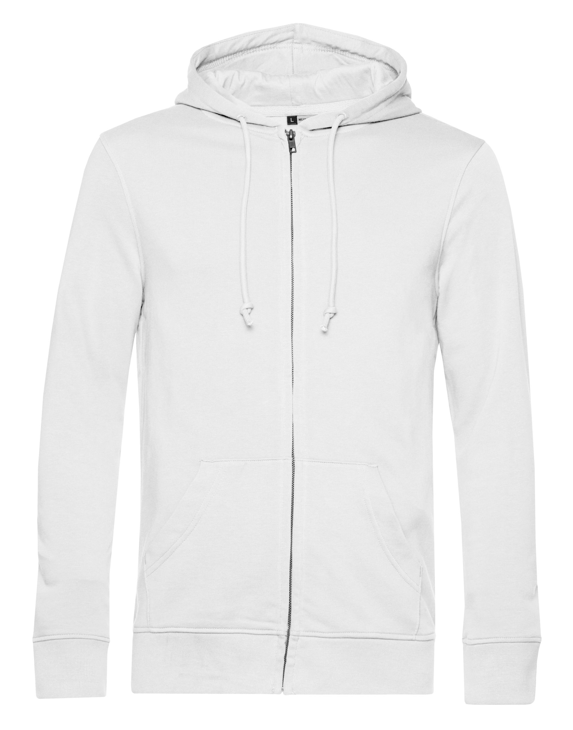 WU35B Inspire Zipped Hood White WU35B Inspire Zipped Hood White