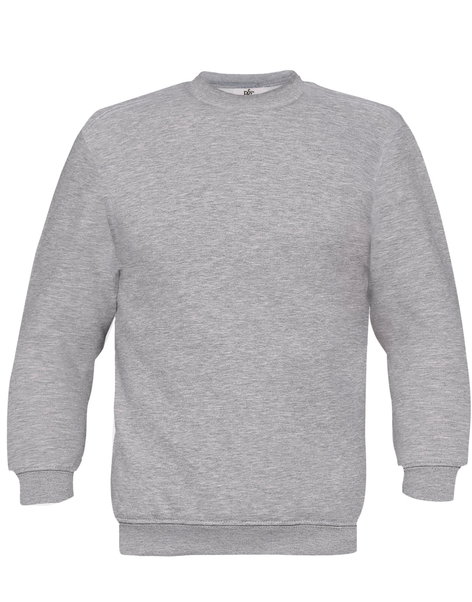 WU600 Set-In Sweatshirt Heather Grey WU600 Set-In Sweatshirt Heather Grey