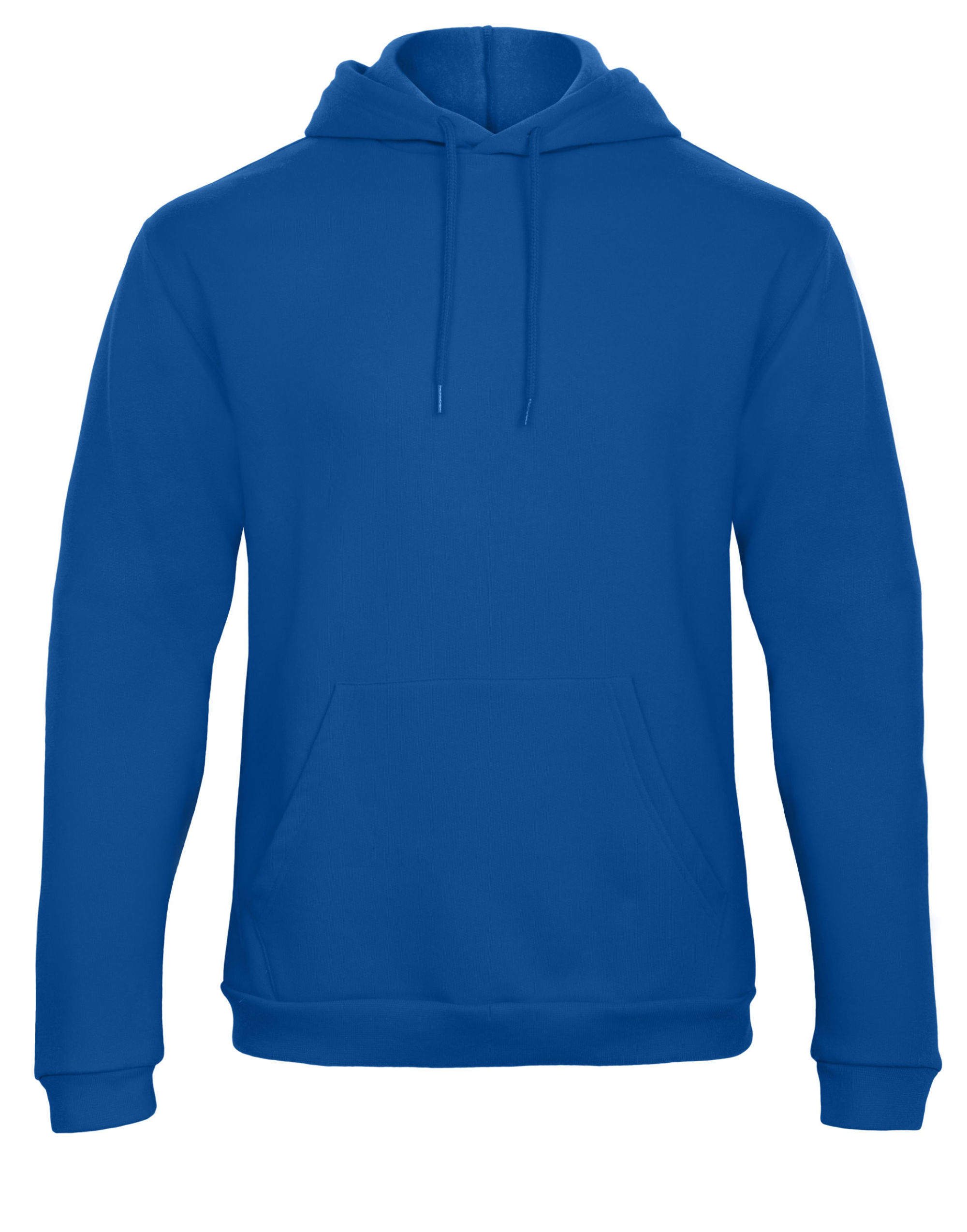 WUI24 Unisex ID.203 50/50 Hooded Sweatshirt Royal Blue WUI24 Unisex ID.203 50/50 Hooded Sweatshirt Royal Blue
