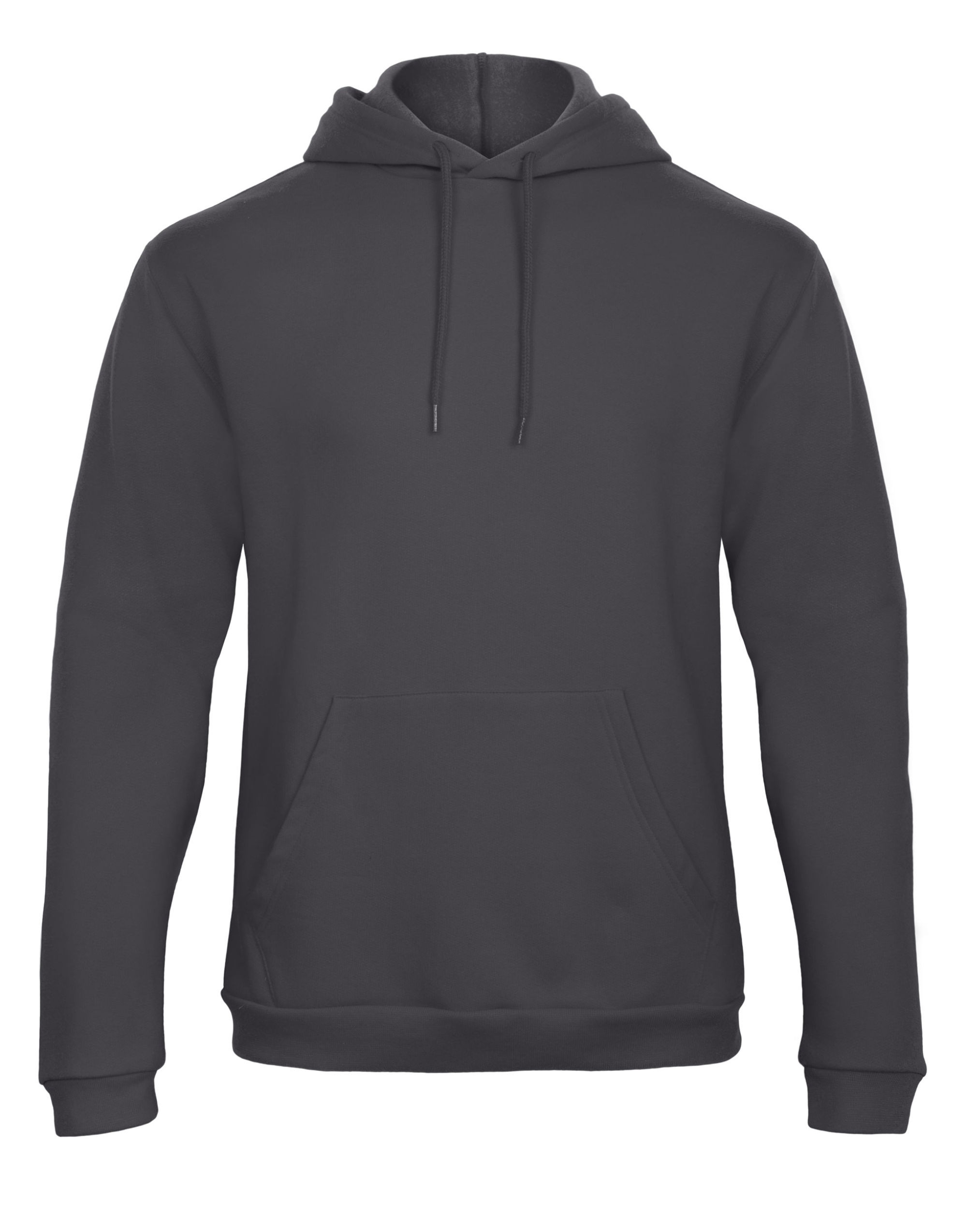 WUI24 Unisex ID.203 50/50 Hooded Sweatshirt Anthracite