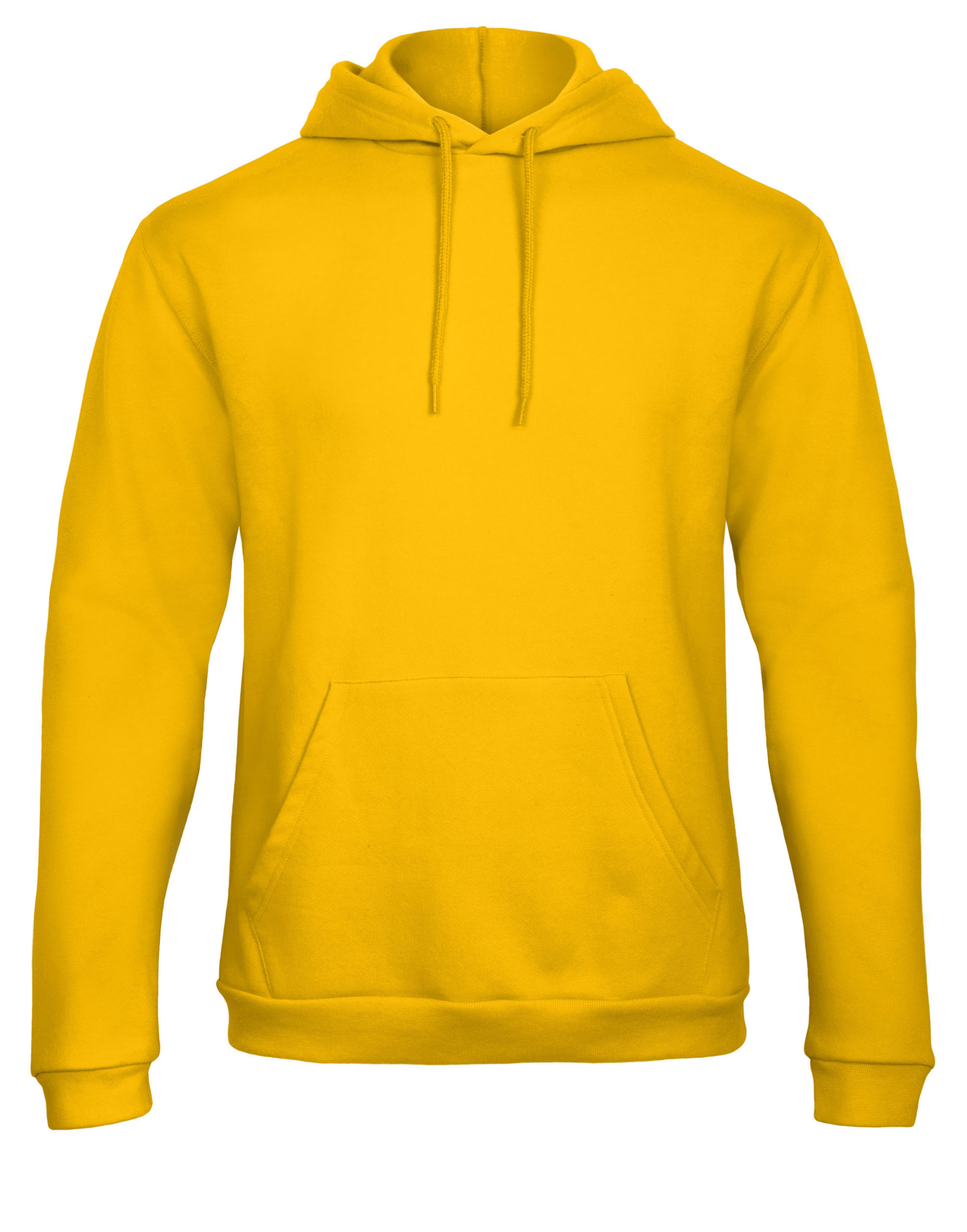 WUI24 Unisex ID.203 50/50 Hooded Sweatshirt Gold WUI24 Unisex ID.203 50/50 Hooded Sweatshirt Gold