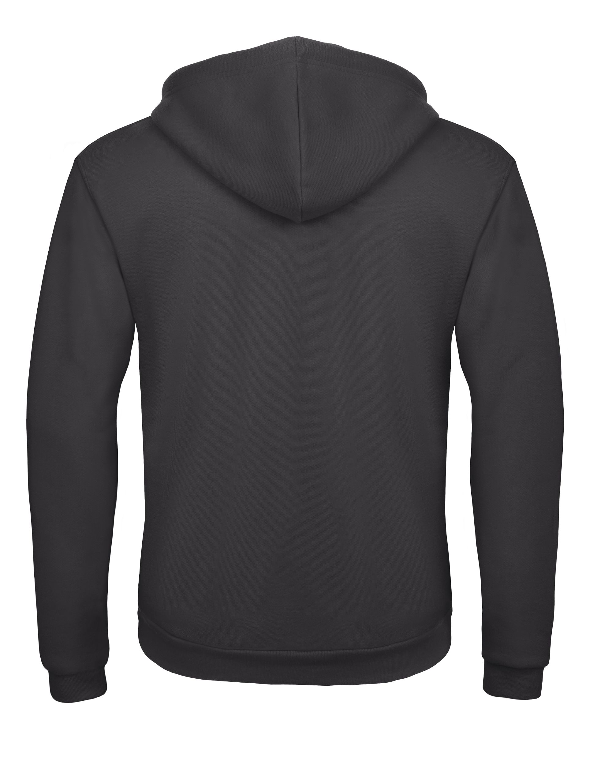 WUI25 Unisex ID.205 50/50 Hooded Full Zip Sweat Anthracite