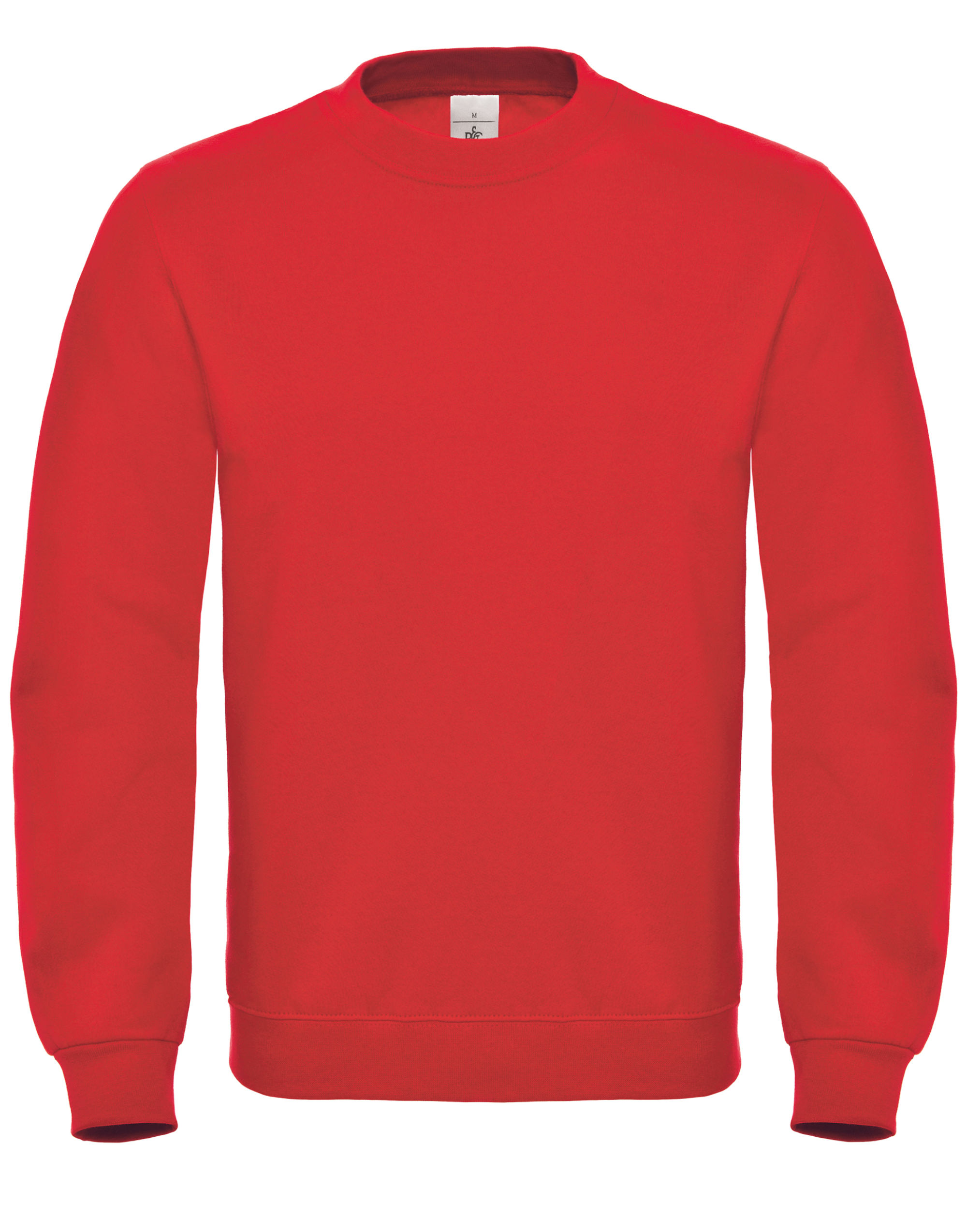 WUI20 ID.002 Cotton Rich Sweatshirt Red WUI20 ID.002 Cotton Rich Sweatshirt Red