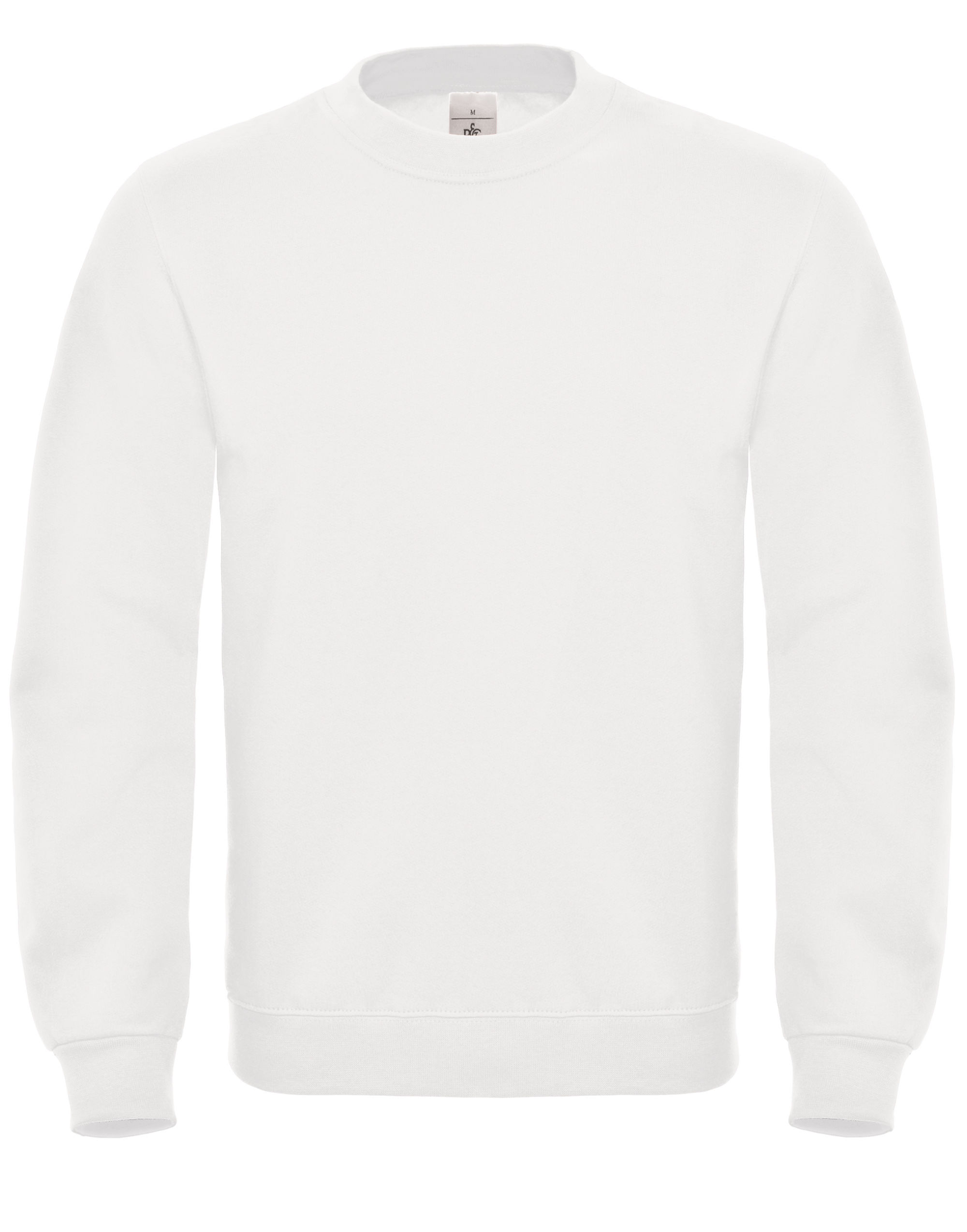 WUI20 ID.002 Cotton Rich Sweatshirt White