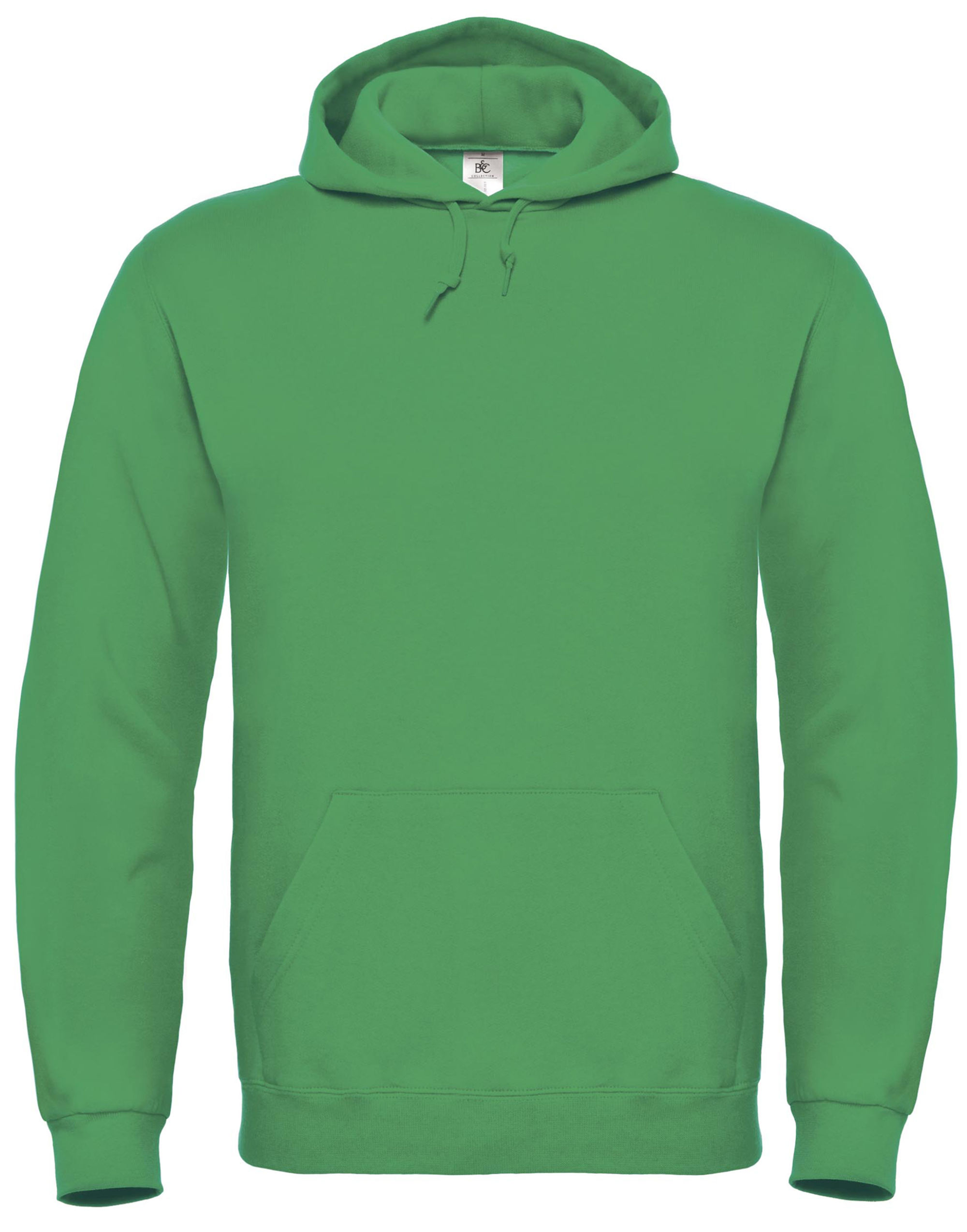Kelly Green ID.003 Cotton Rich Hooded Sweatshirt Kelly Green ID.003 Cotton Rich Hooded Sweatshirt