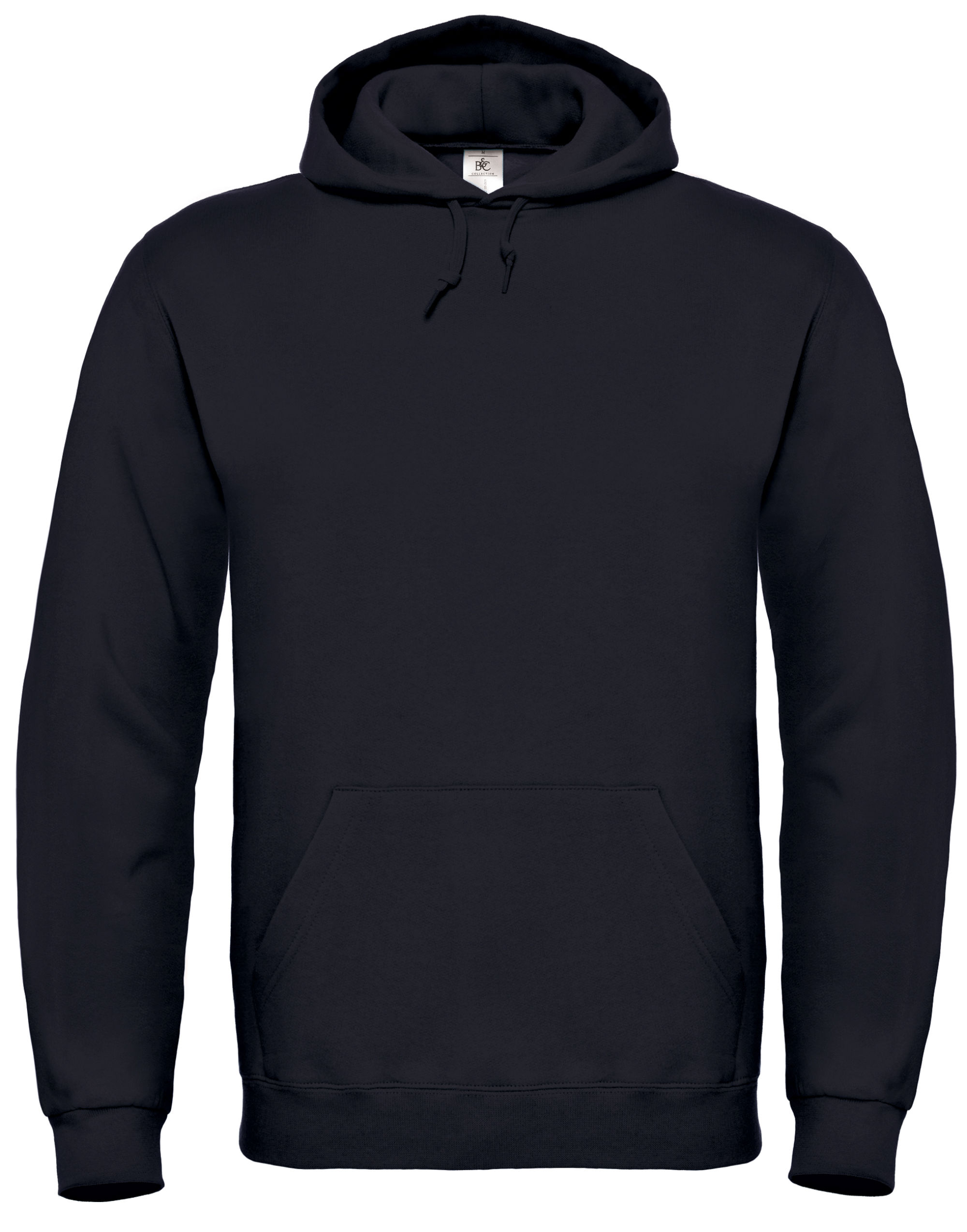 WUI21 ID.003 Cotton Rich Hooded Sweatshirt Black