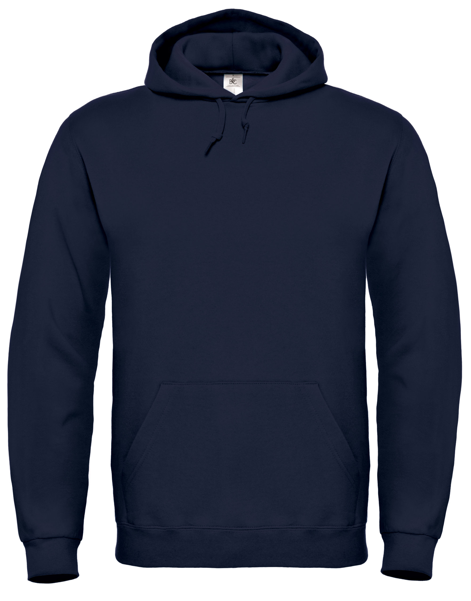 Navy ID.003 Cotton Rich Hooded Sweatshirt