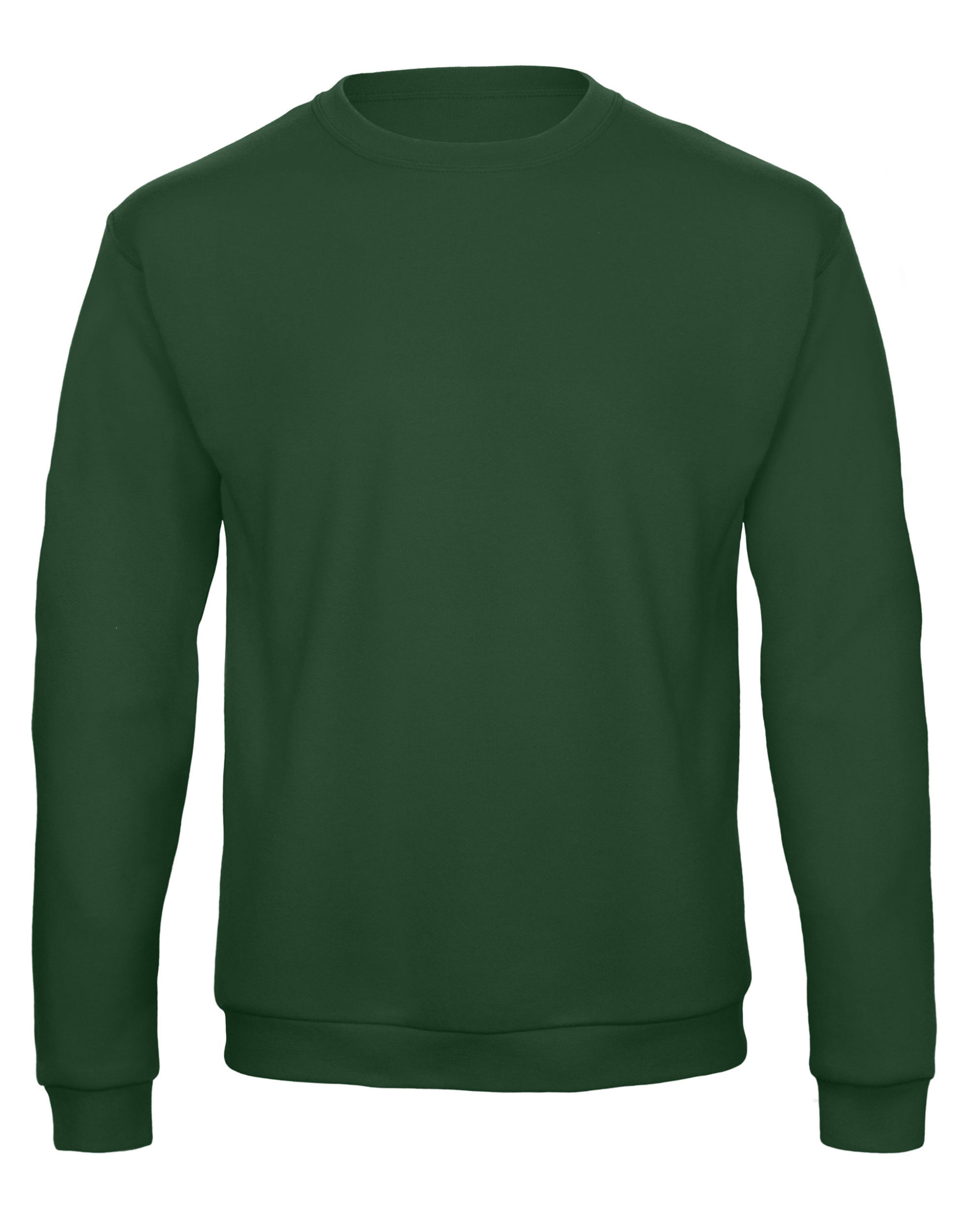WUI23 Unisex ID.202 50/50 Sweatshirt Bottle Green WUI23 Unisex ID.202 50/50 Sweatshirt Bottle Green