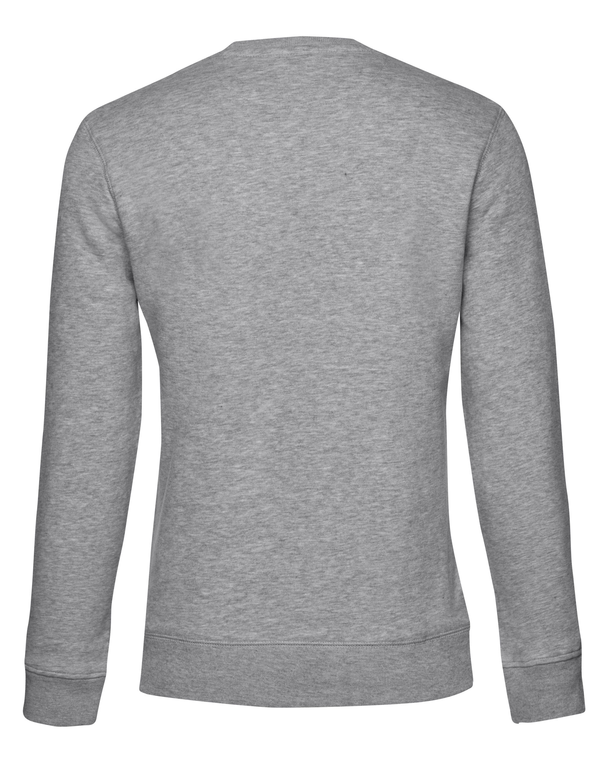 WW01Q QUEEN Crew Neck Heather Grey