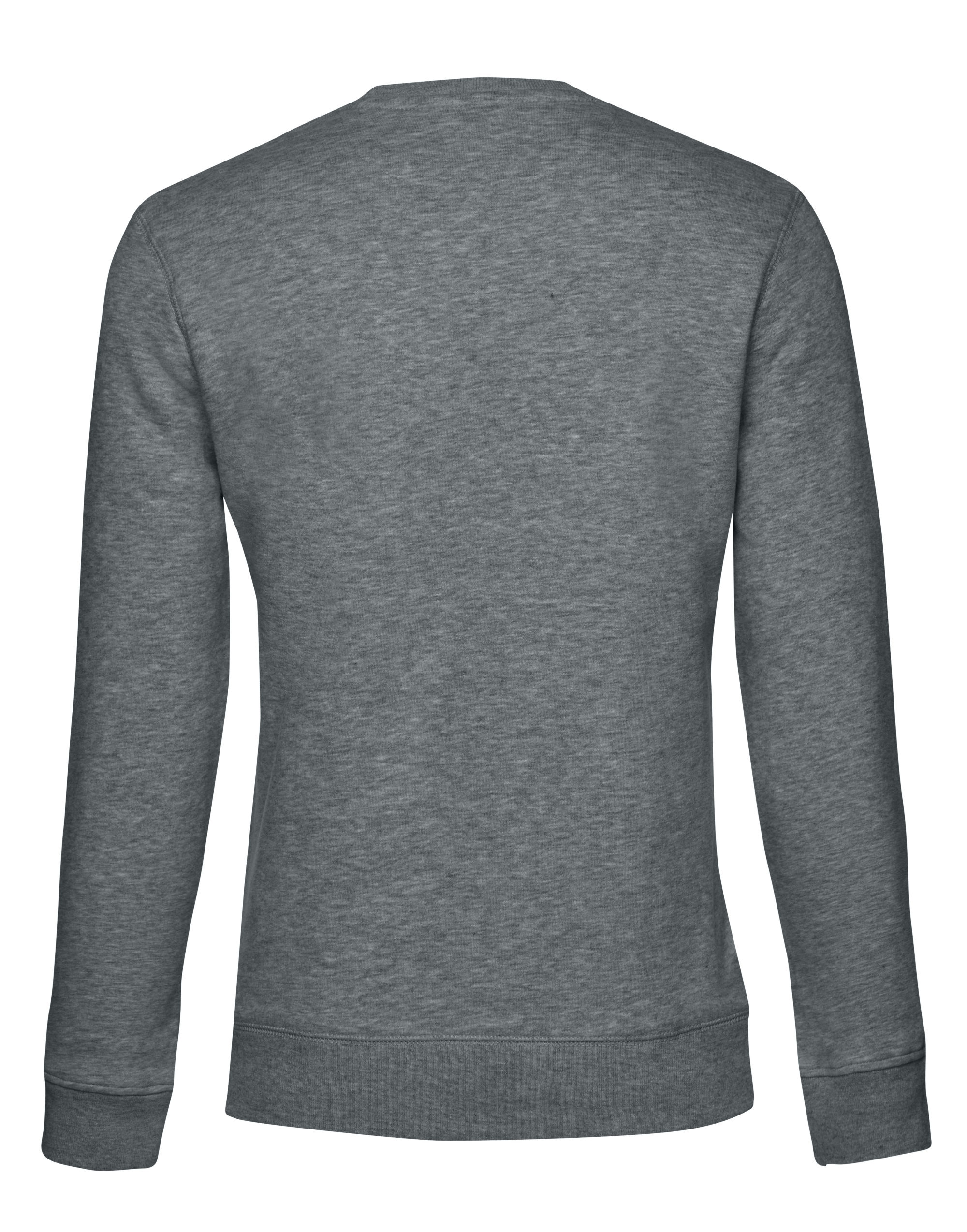 WW01Q QUEEN Crew Neck Heather Mid Grey
