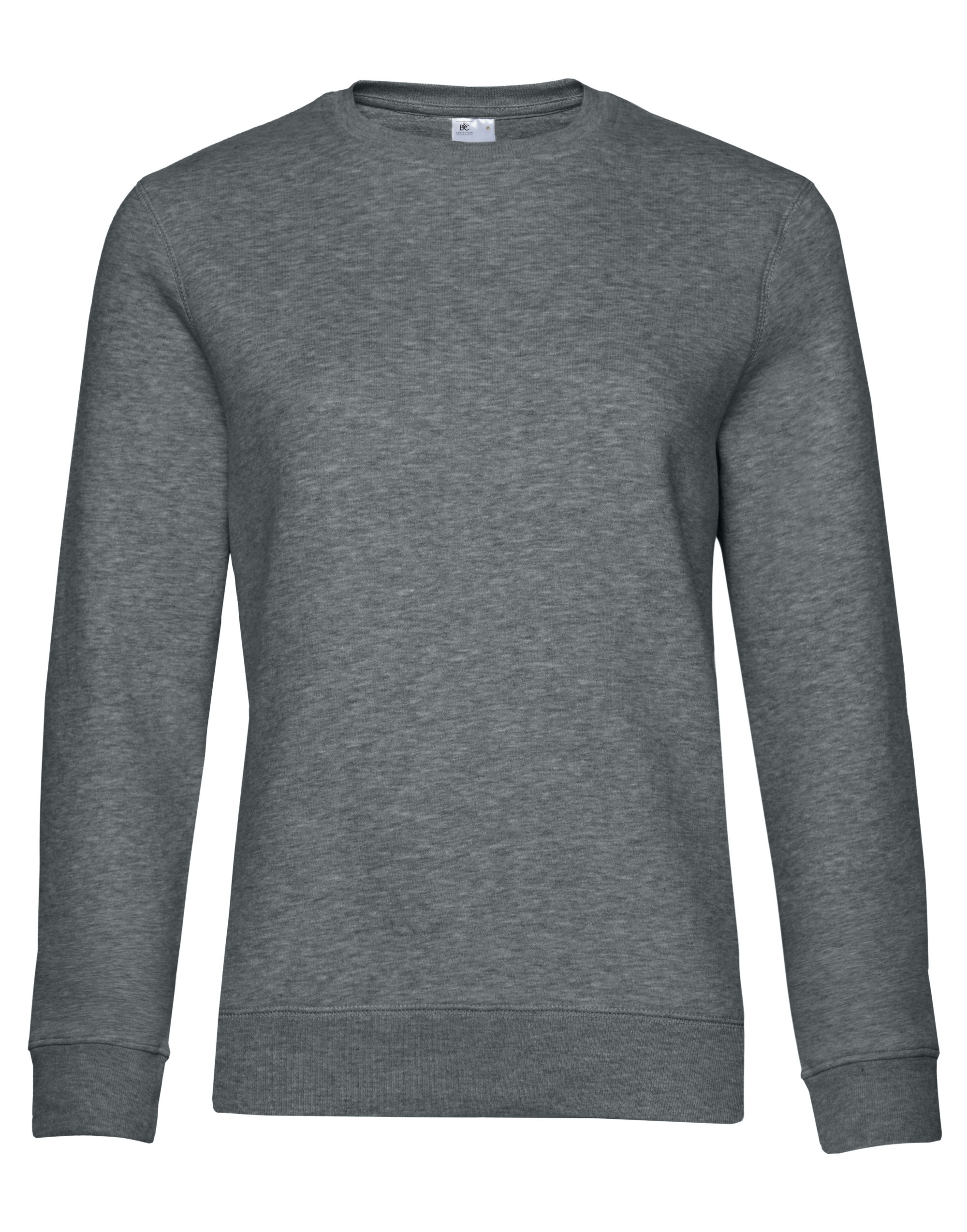 WW01Q QUEEN Crew Neck Heather Mid Grey WW01Q QUEEN Crew Neck Heather Mid Grey