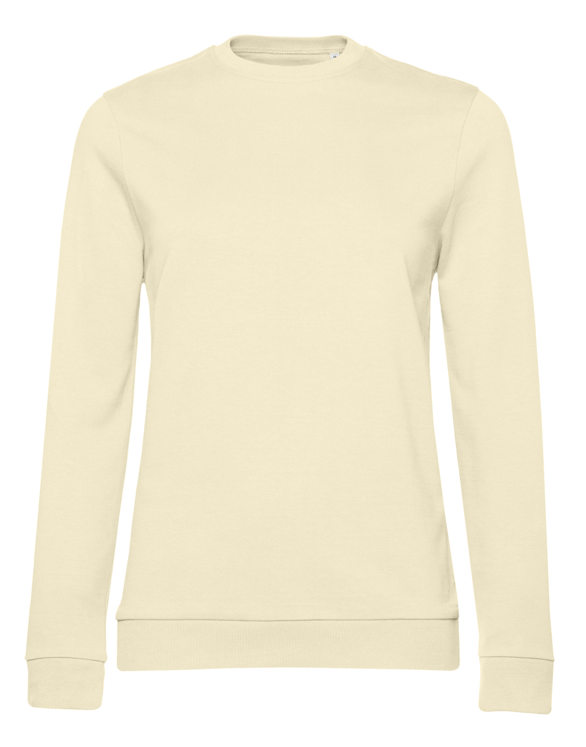 WW02W Women’s #Set In Sweatshirt Pale Yellow