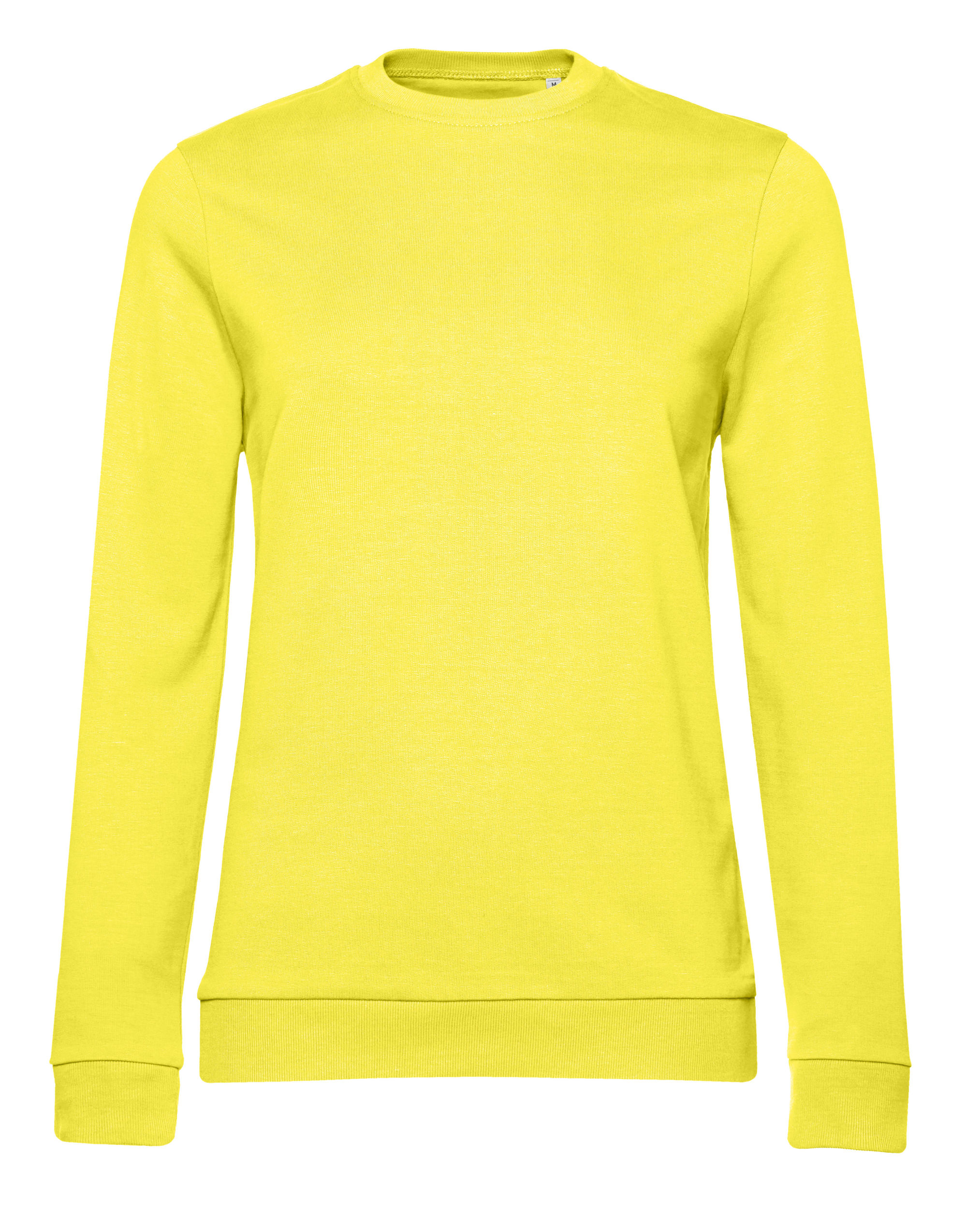 WW02W Women’s #Set In Sweatshirt Solar Yellow