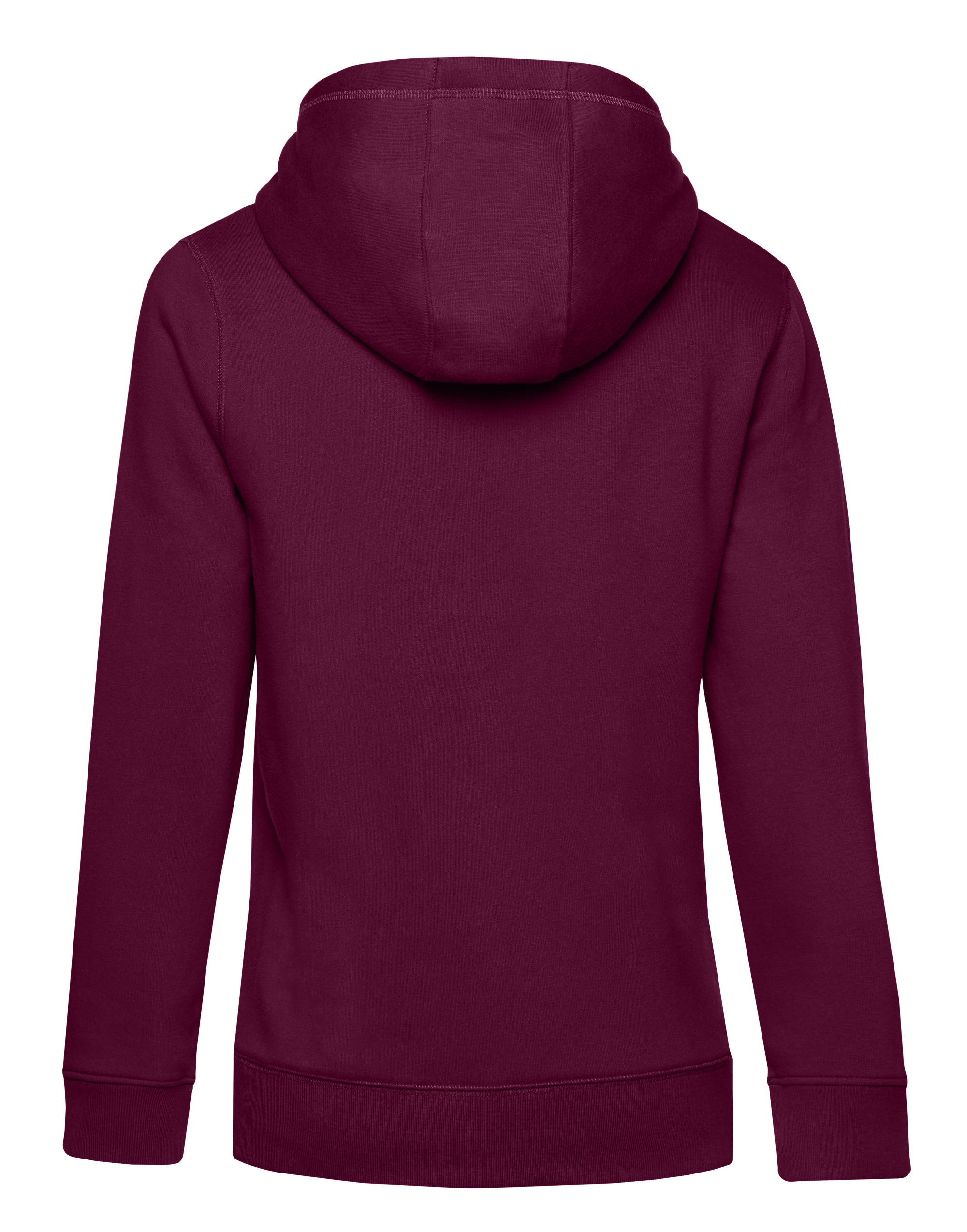 WW02Q QUEEN Hooded Dark Cherry
