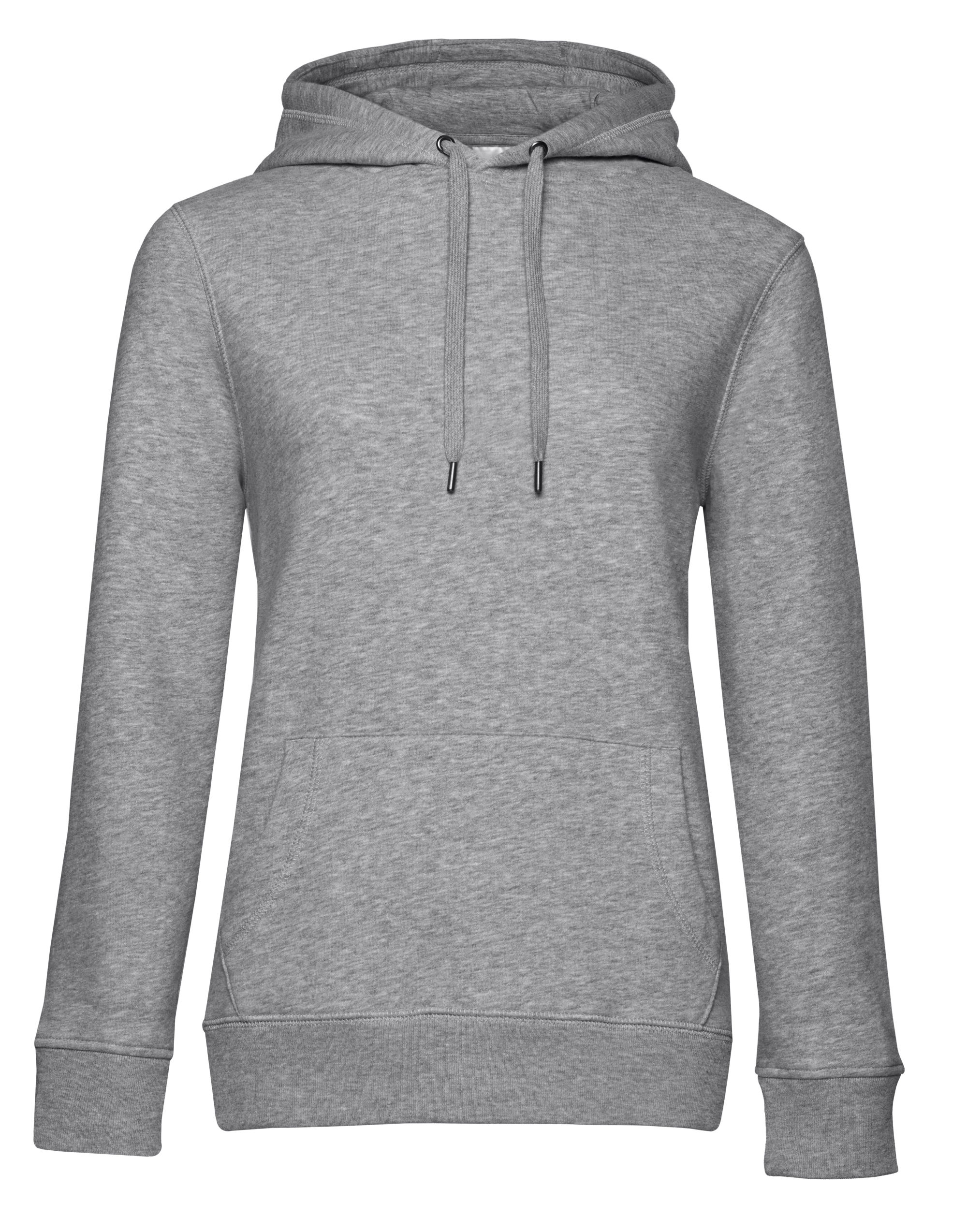 WW02Q QUEEN Hooded Heather Grey WW02Q QUEEN Hooded Heather Grey