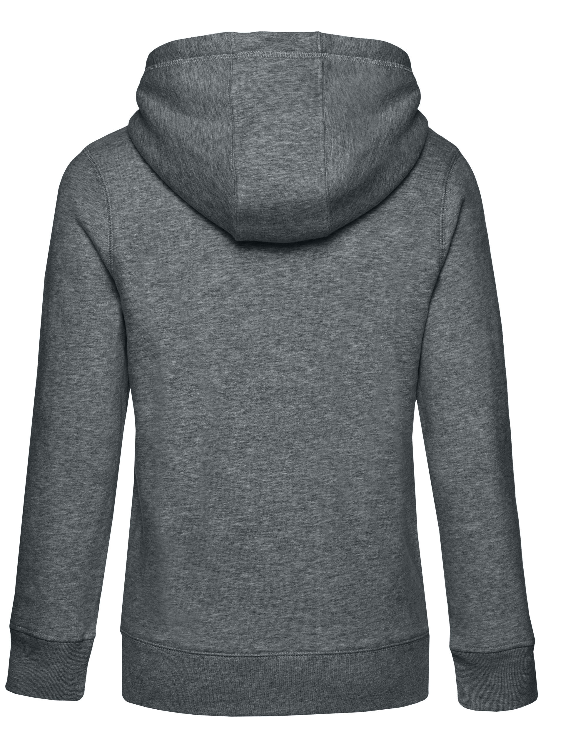 WW02Q QUEEN Hooded Heather Mid Grey