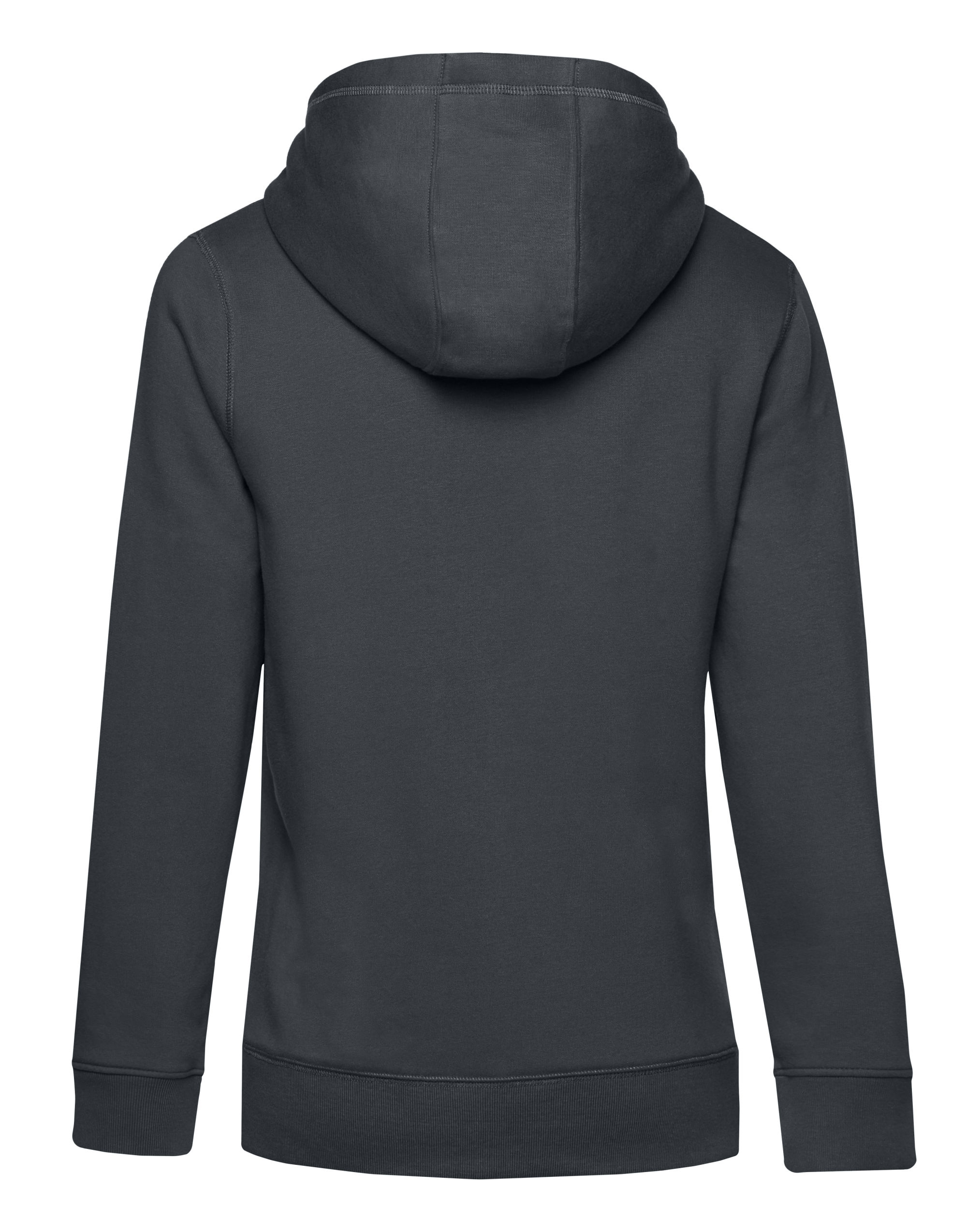 WW03Q QUEEN Zipped Hood Asphalt