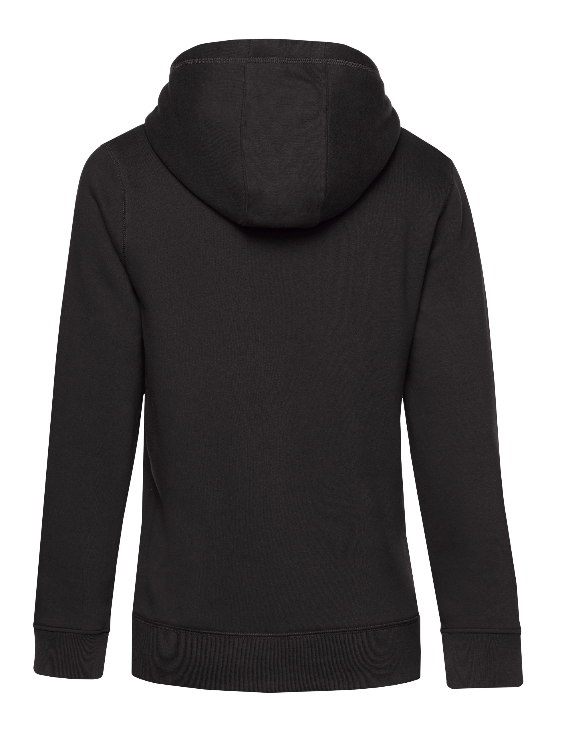 WW03Q QUEEN Zipped Hood Black Pure