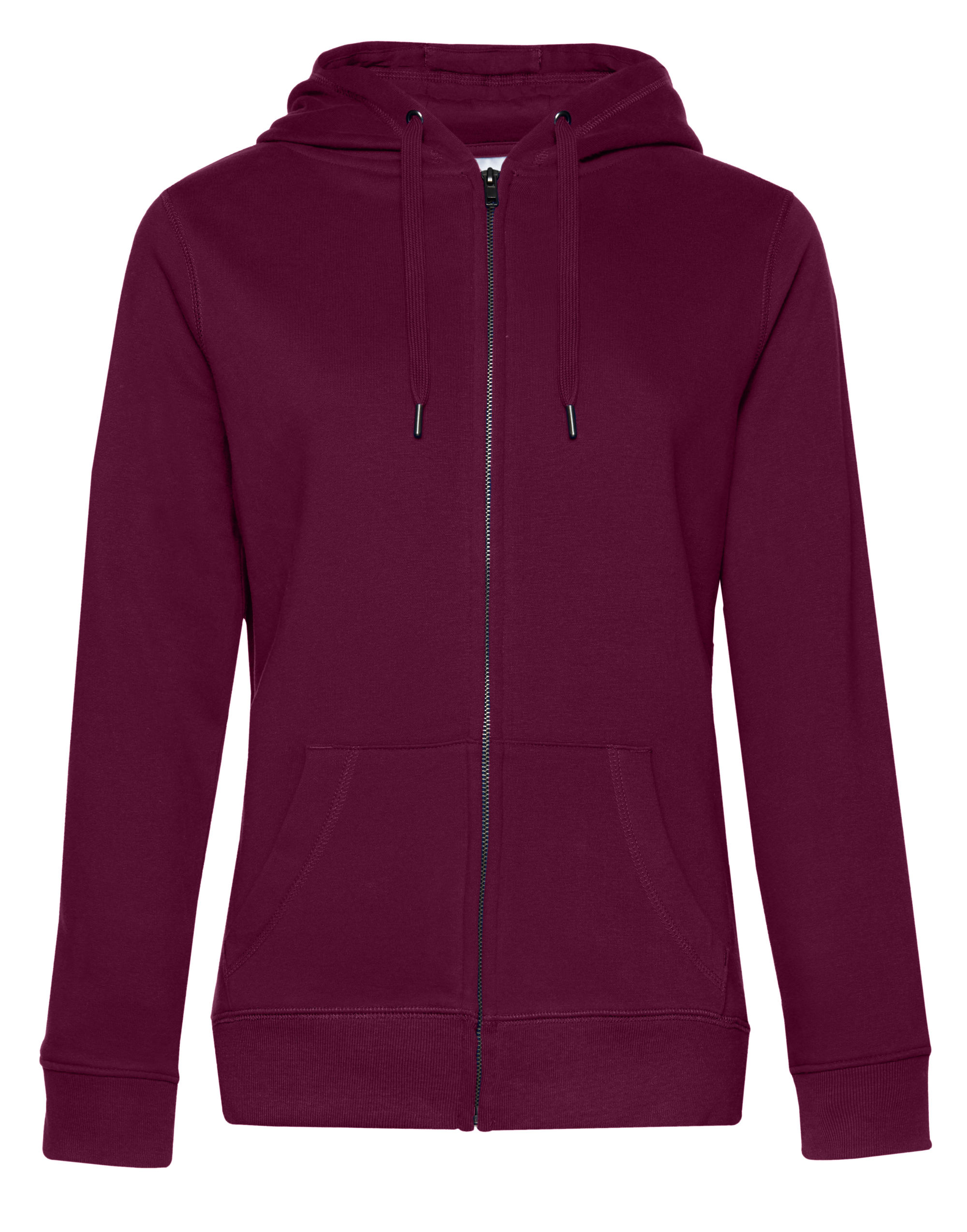 WW03Q QUEEN Zipped Hood Dark Cherry