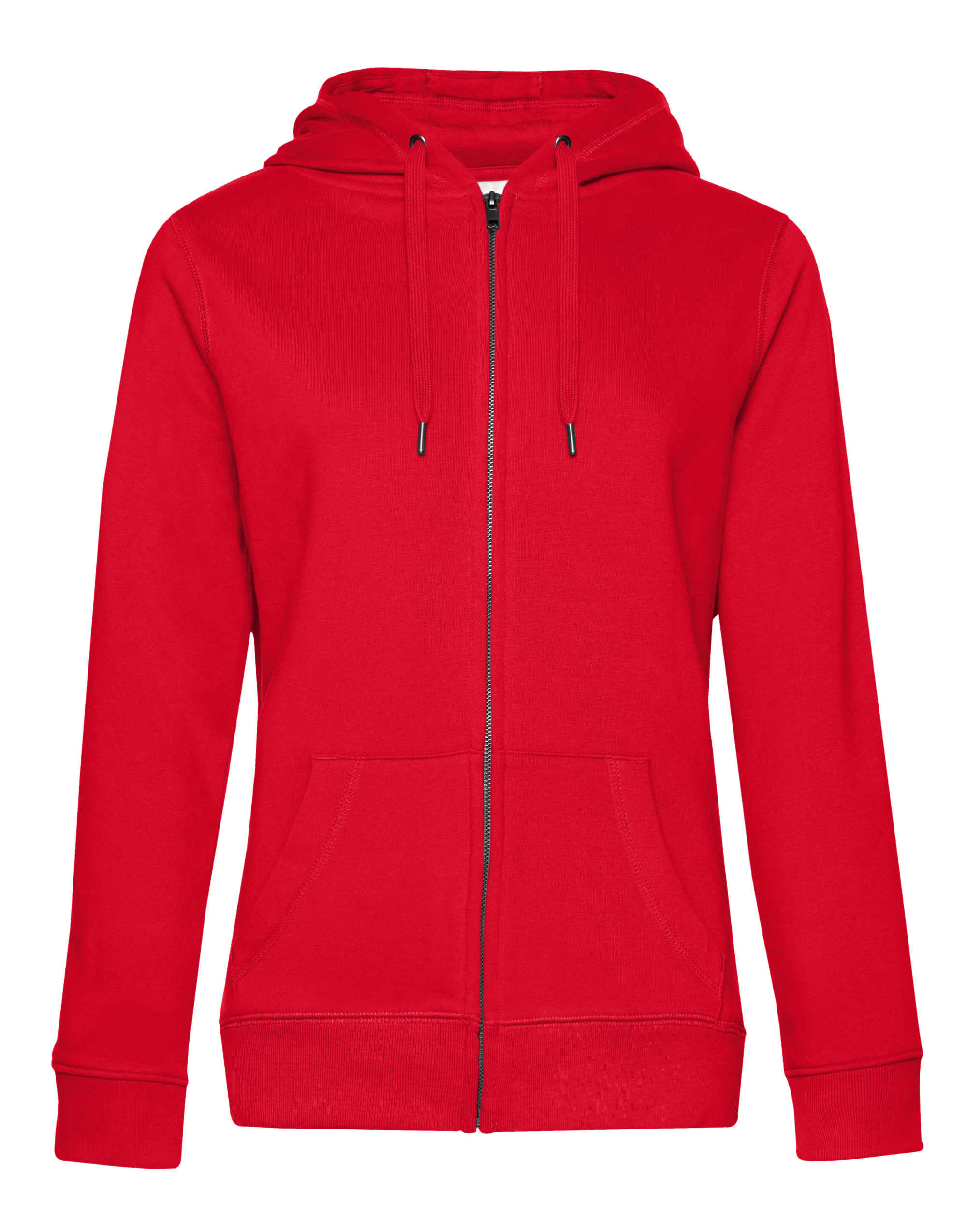WW03Q QUEEN Zipped Hood Red