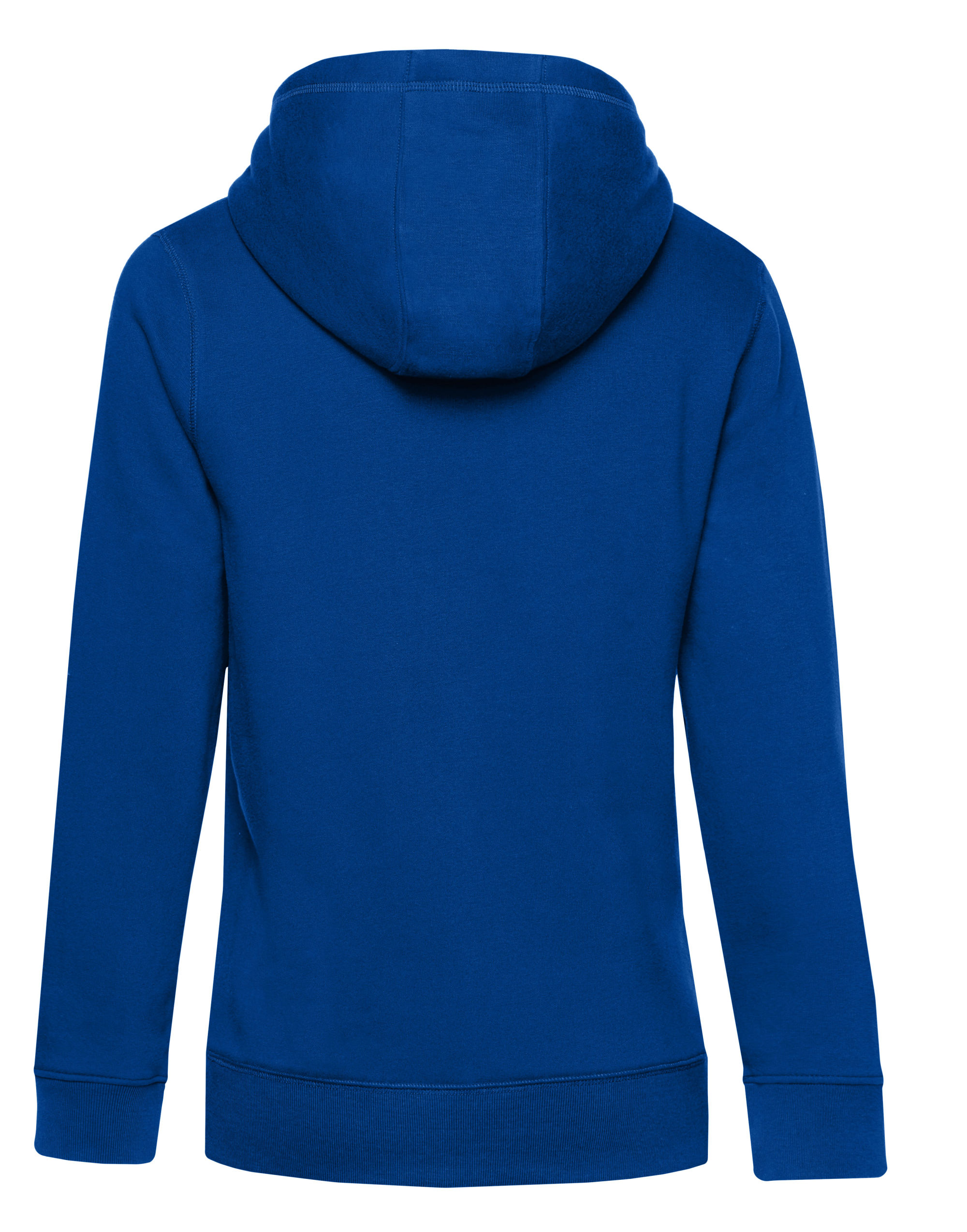 WW03Q Royal Blue QUEEN Zipped Hood_°