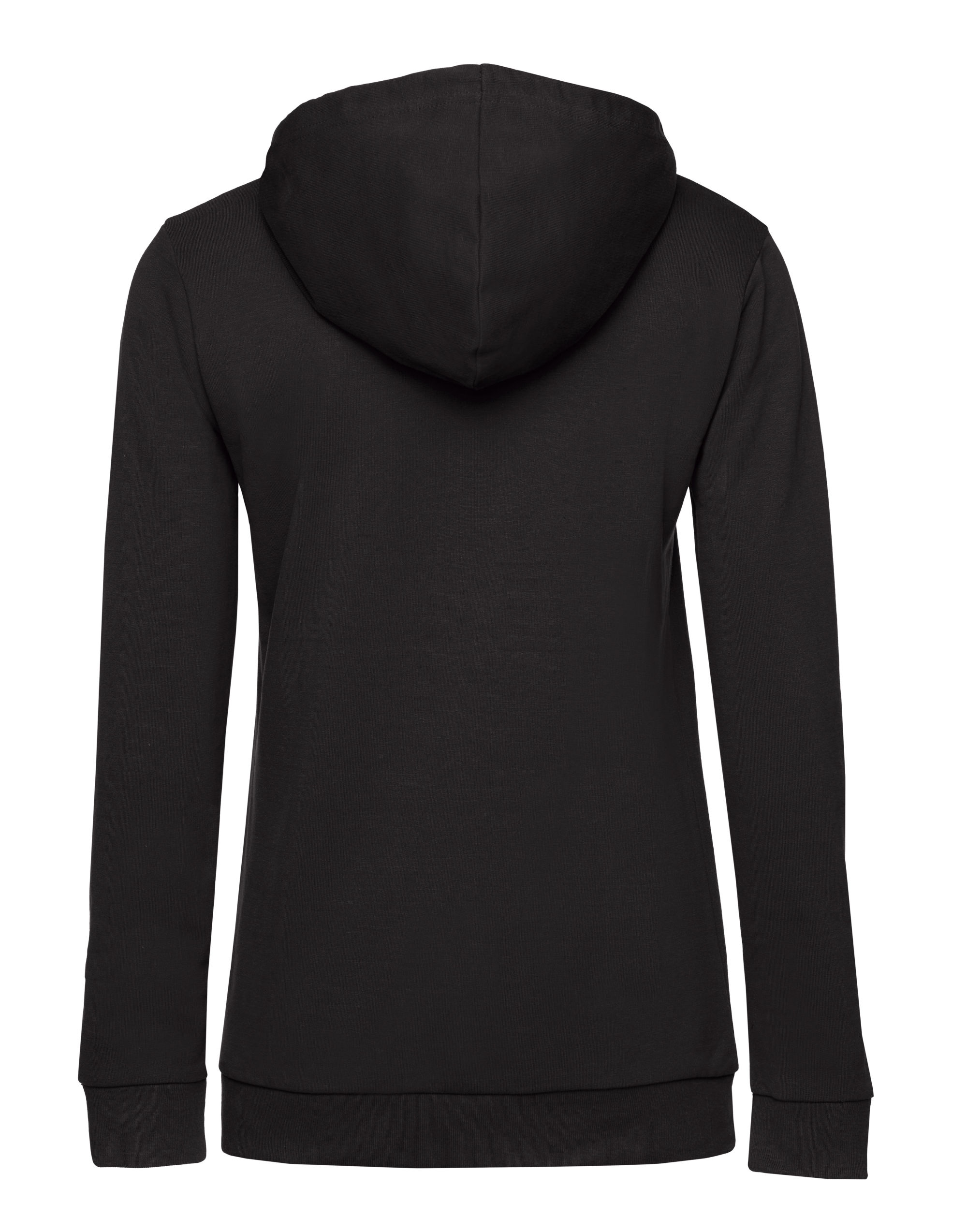 WW04W Women’s #Hooded Sweat Black Pure