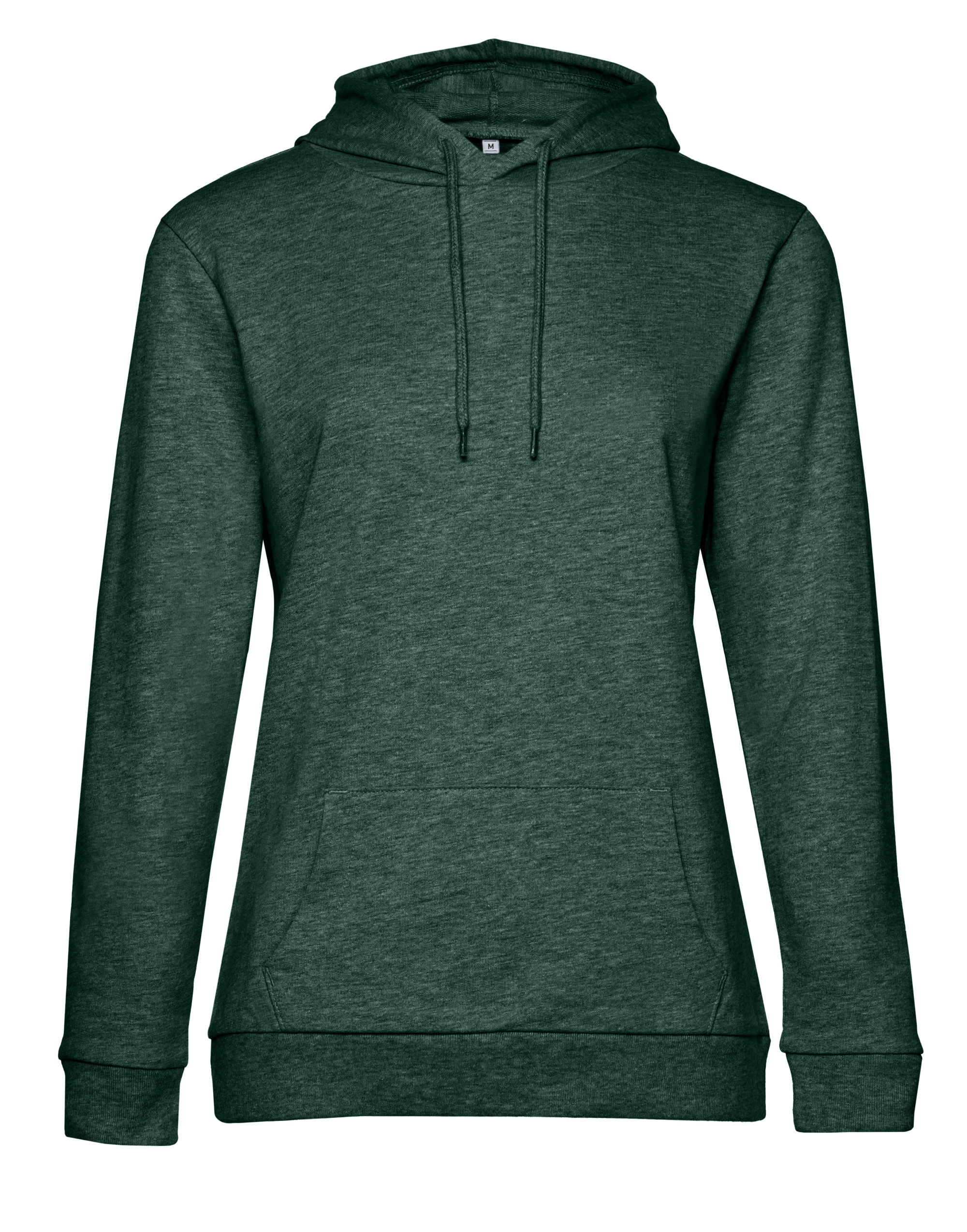 WW04W Women’s #Hooded Sweat Heather Dark Green