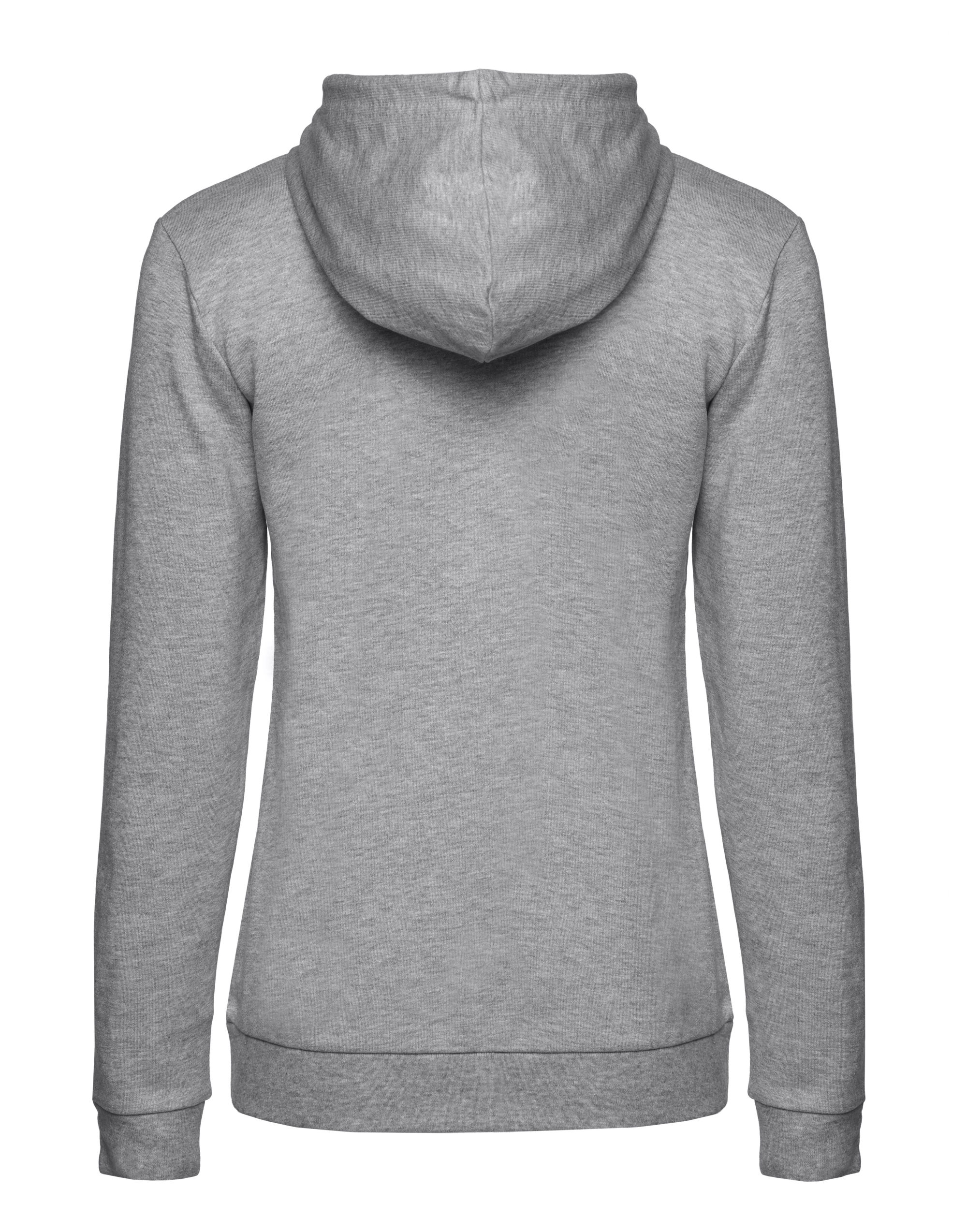 WW04W Women’s #Hooded Sweat Heather Grey
