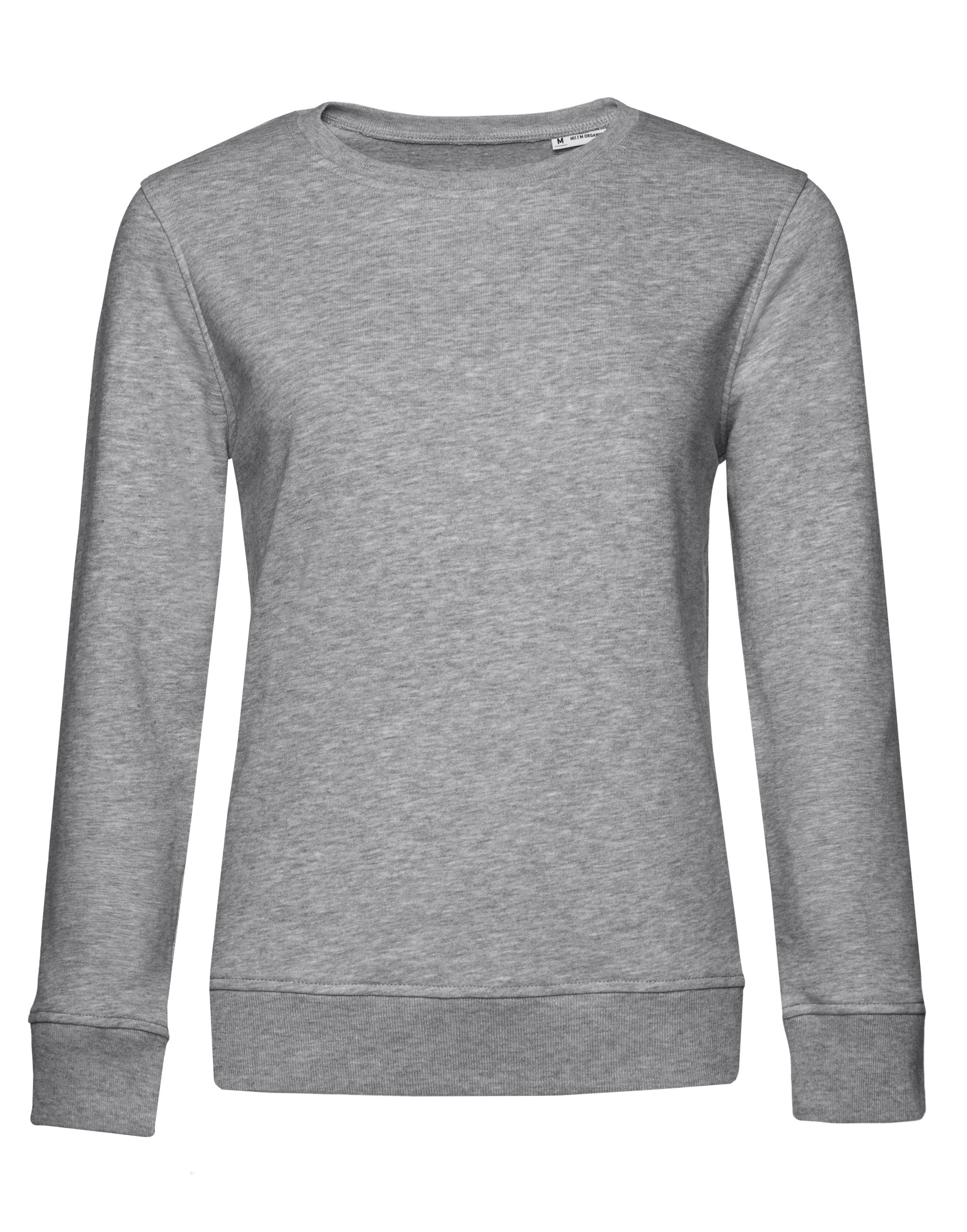 WW32B Inspire Crew Neck/ Women Heather Grey