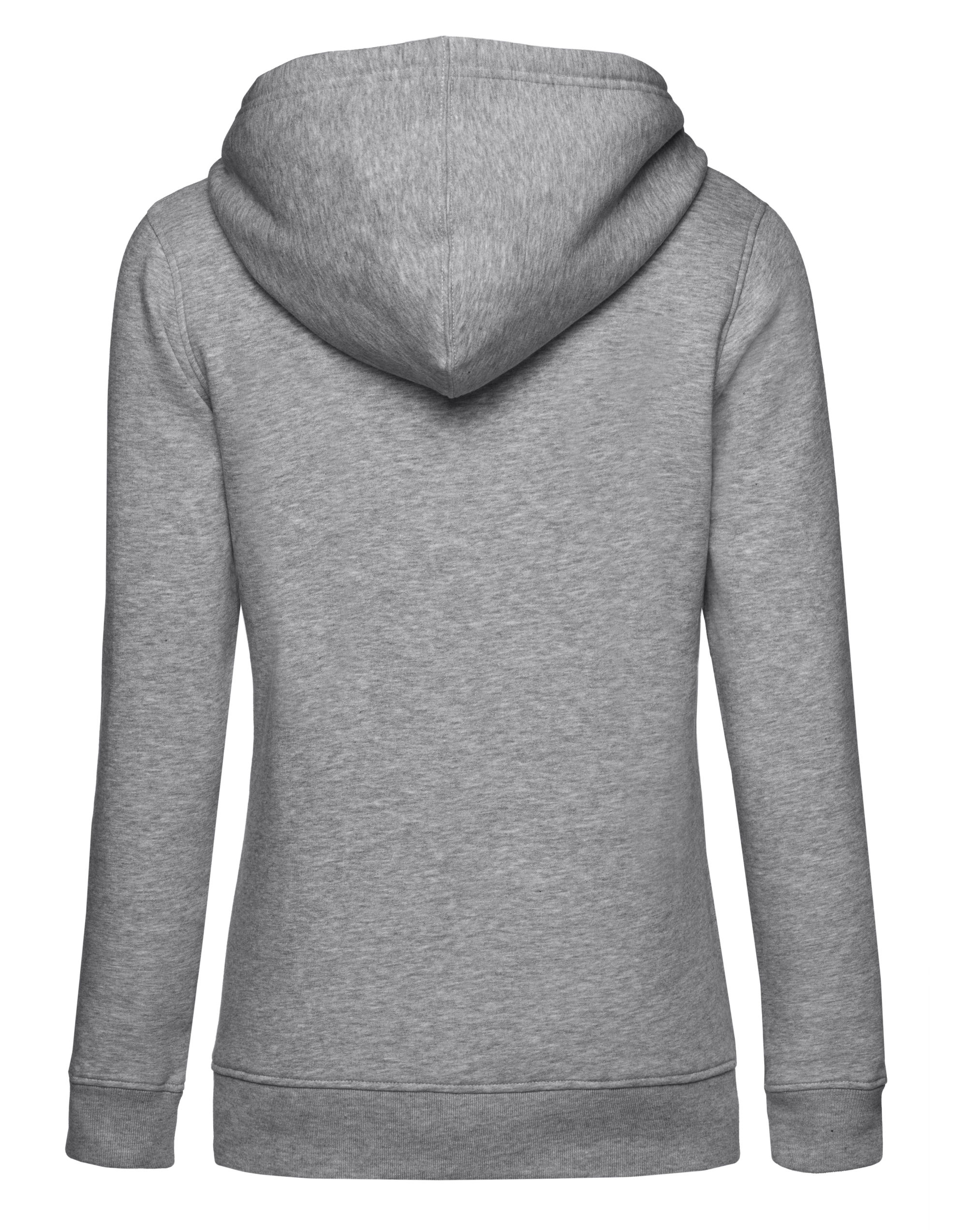 WW34B Inspire Hooded/ Women Heather Grey