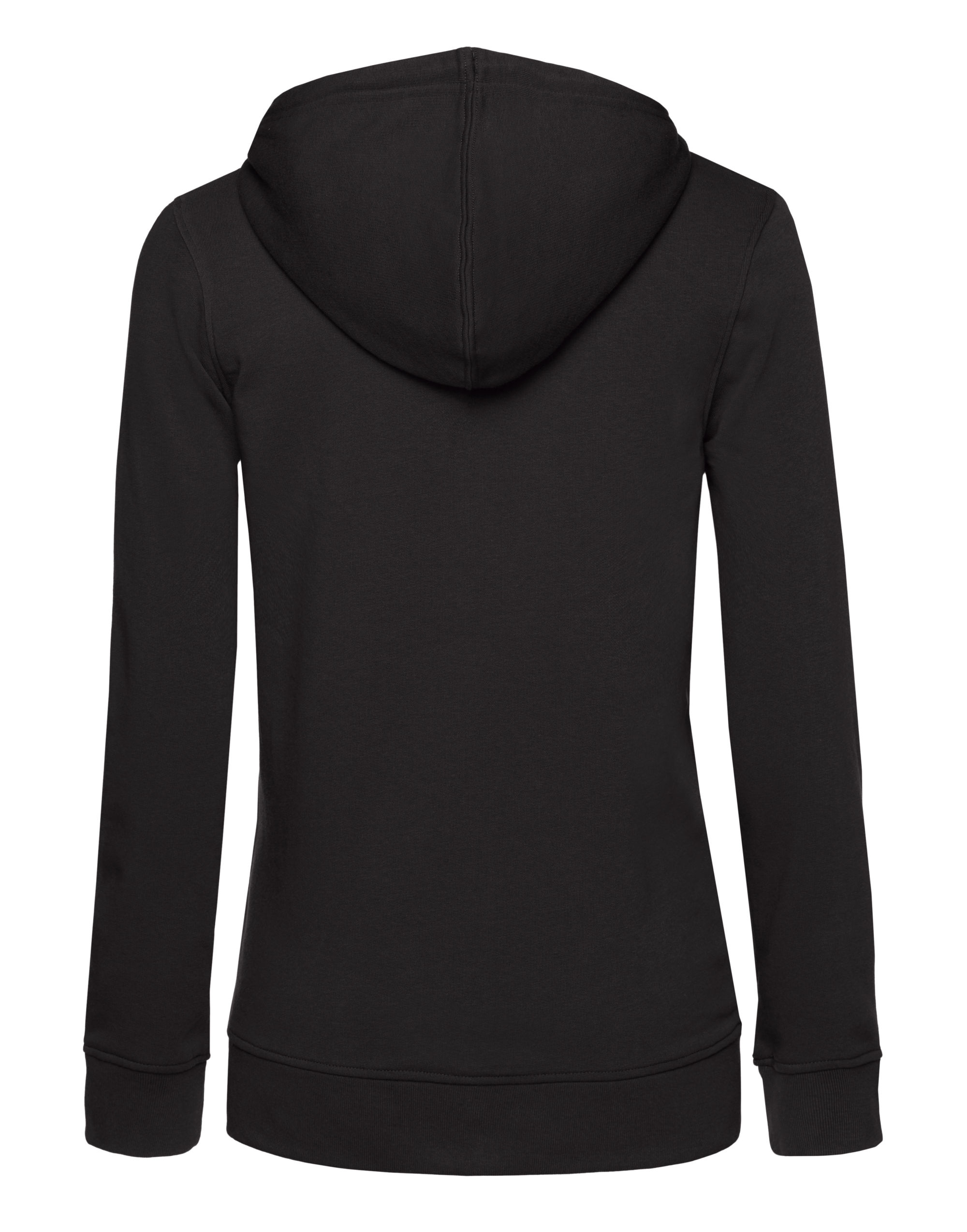 WW36B Inspire Zipped Hood/ Women Black Pure