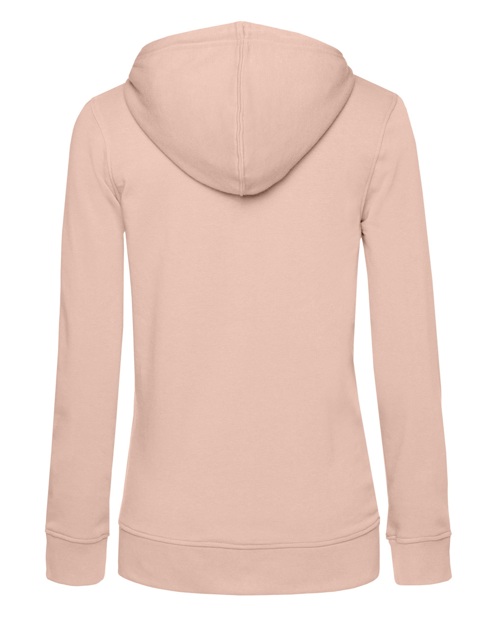 WW36B Soft Rose Inspire Zipped Hood/ Women_°