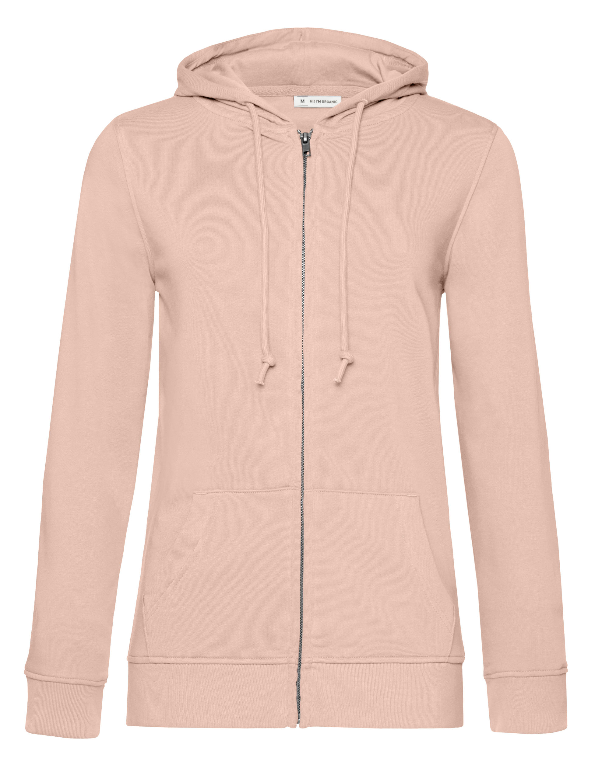 WW36B Soft Rose Inspire Zipped Hood/ Women_°