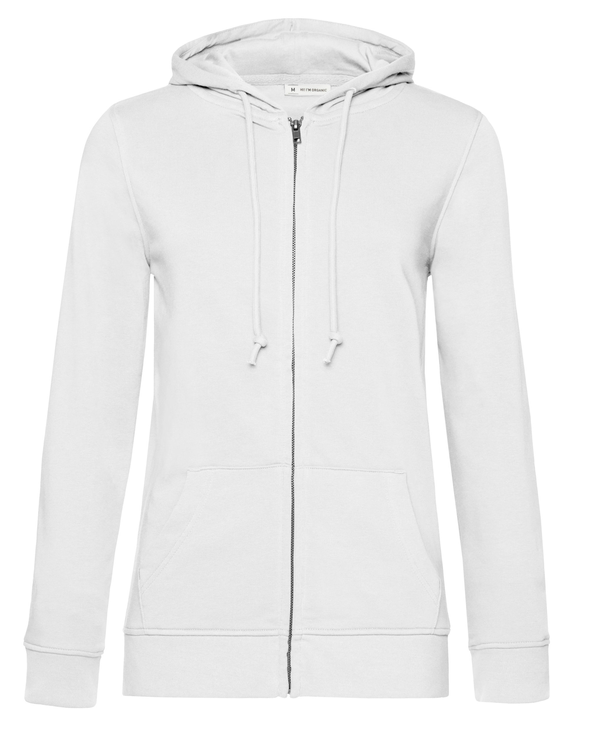 WW36B Inspire Zipped Hood/ Women White