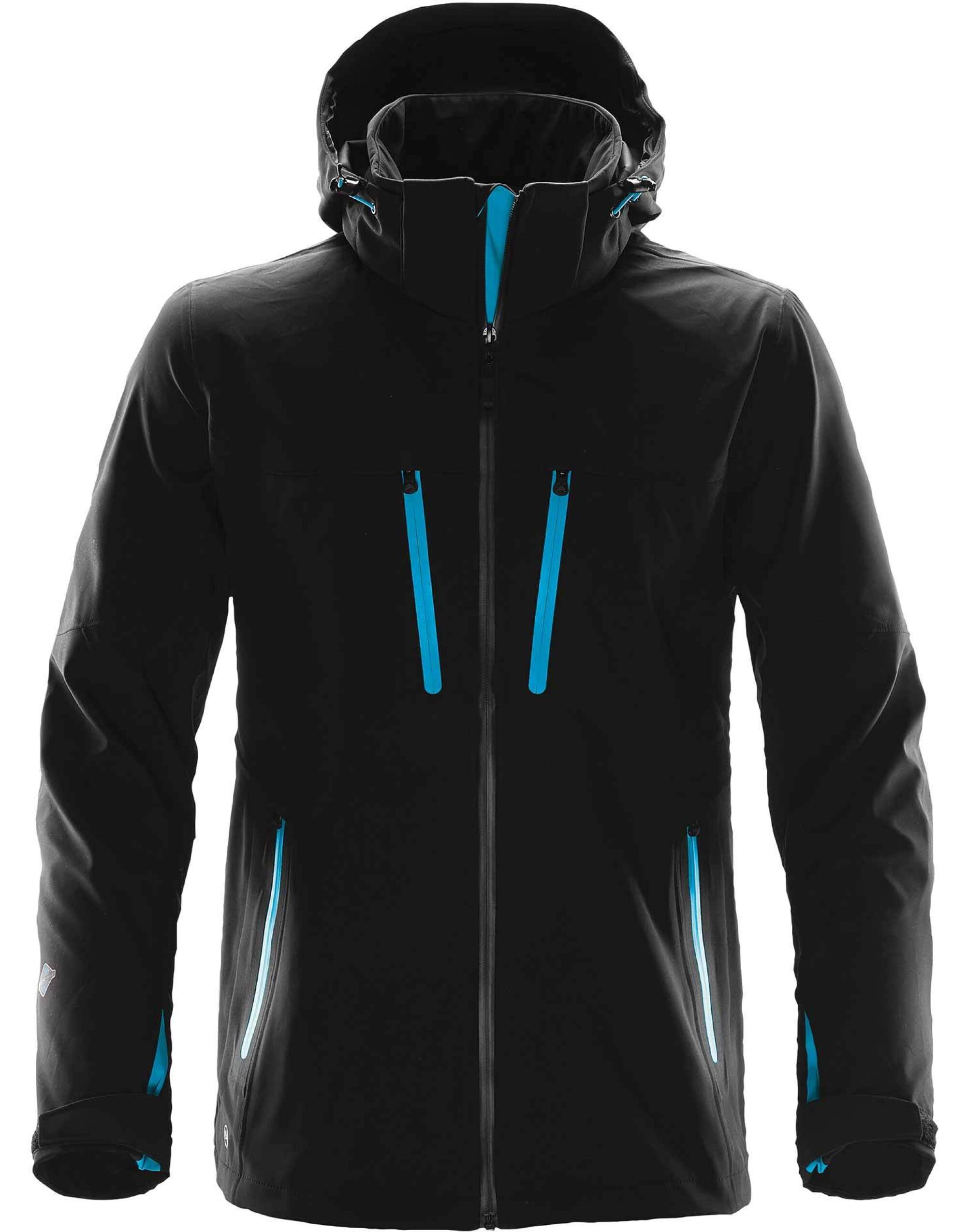 XB-3 Men’s Patrol Softshell Black/Electric Blue