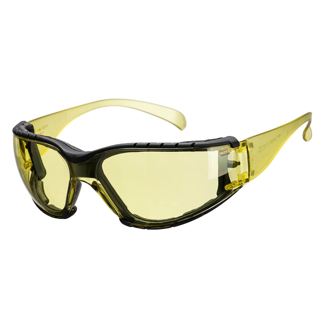 PS32 Wrap Around Plus Safety Glasses Amber