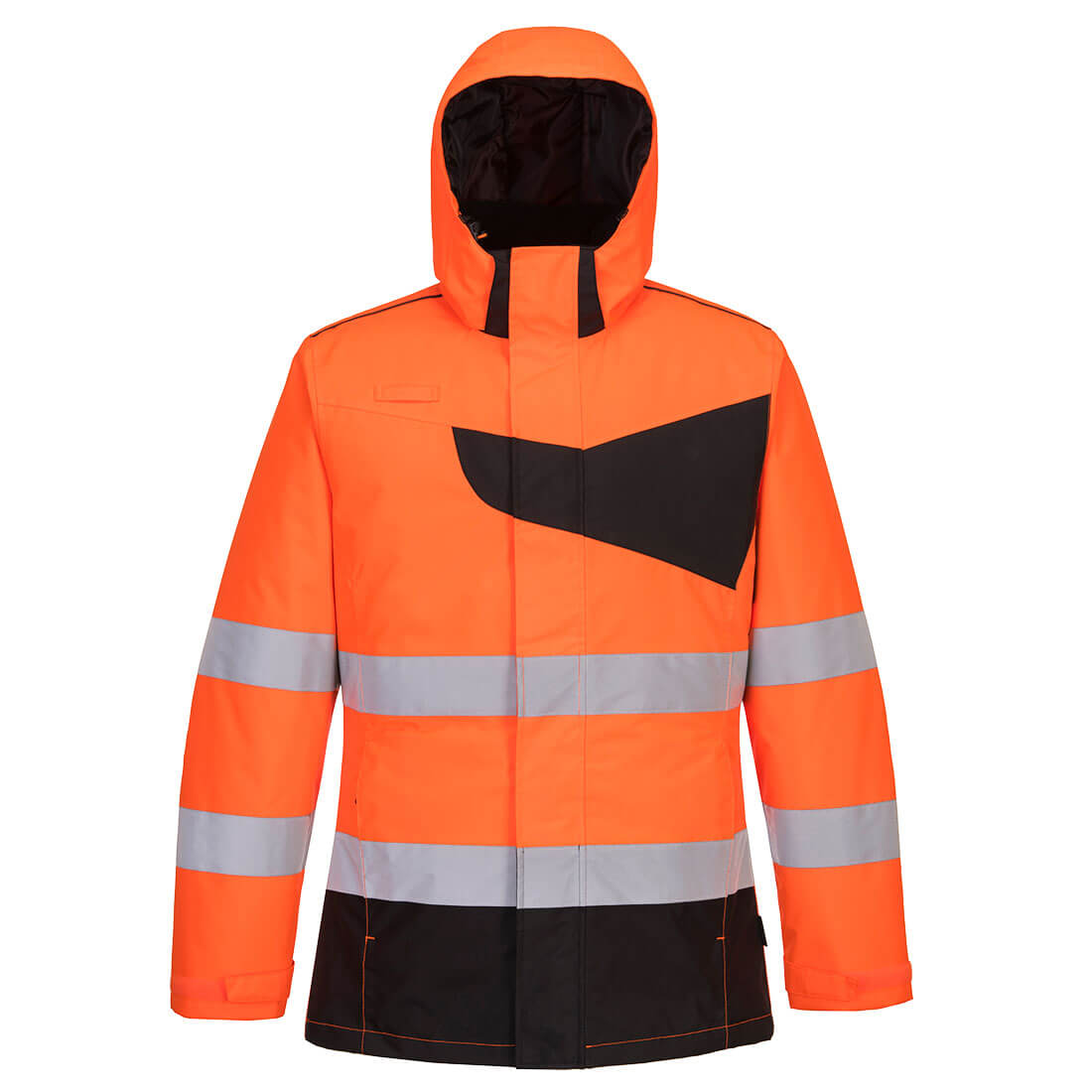 PW261 Hi-Vis Winter Jacket Orange/Black PW261 Hi-Vis Winter Jacket Orange/Black