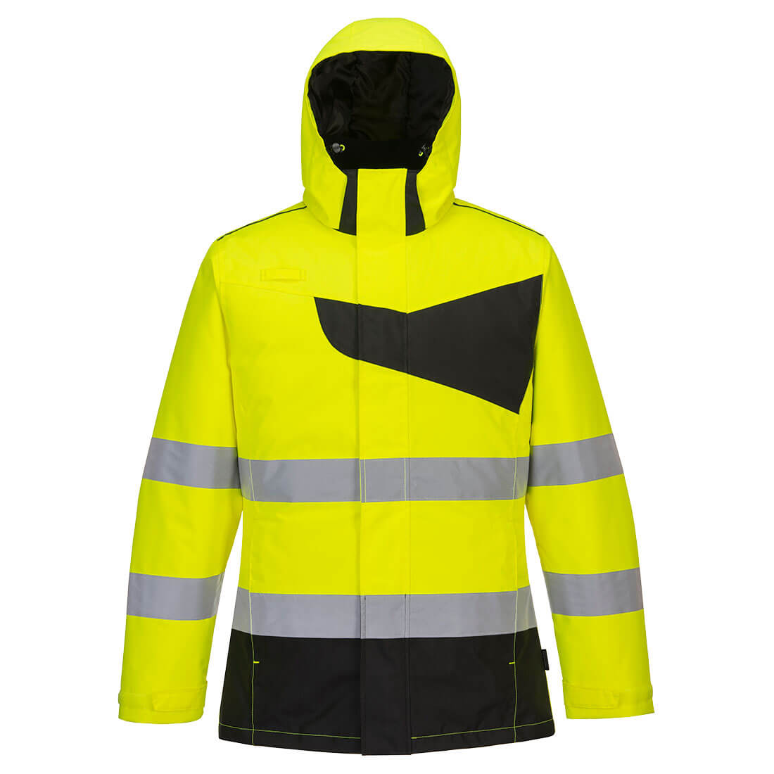 PW261 Hi-Vis Winter Jacket Yellow/Black