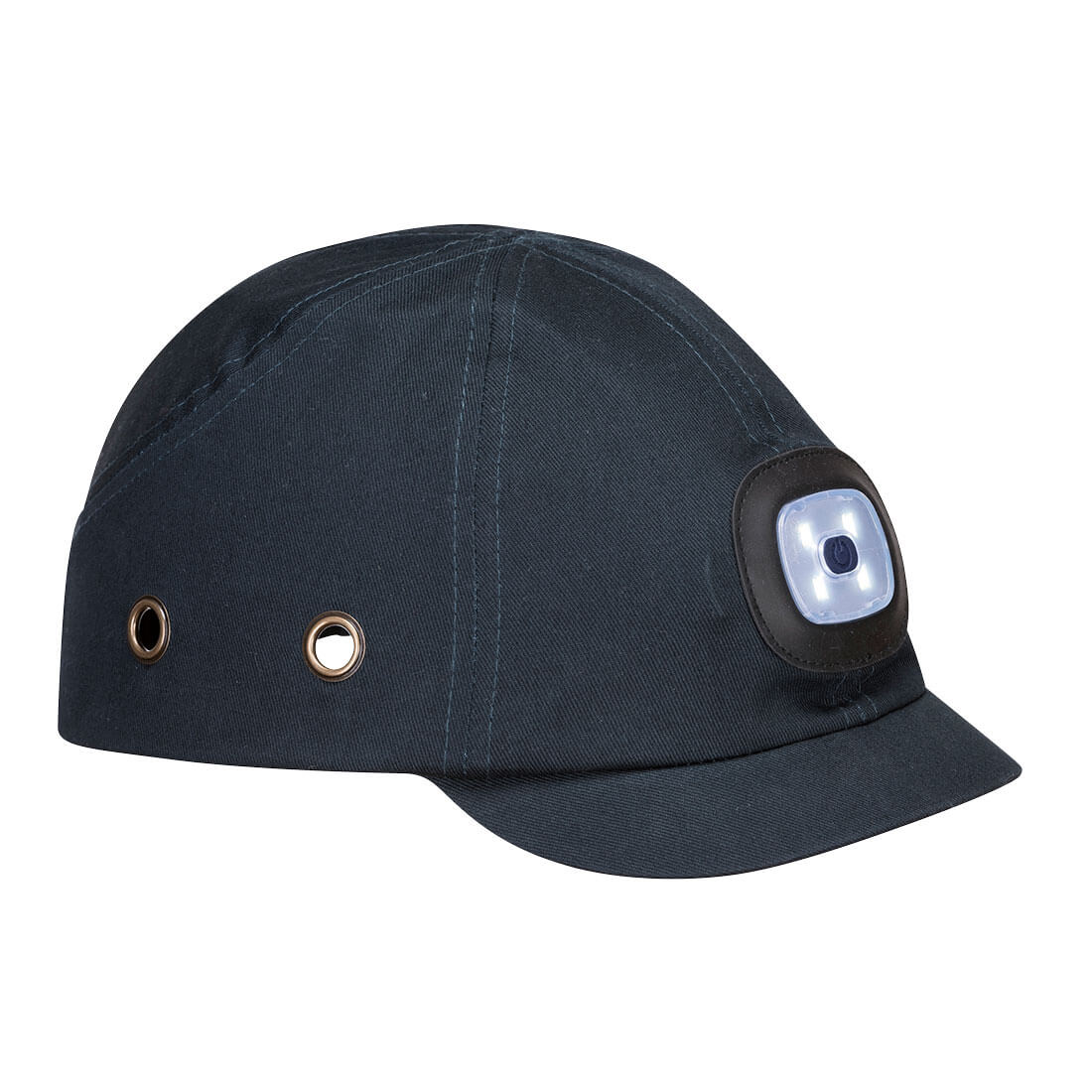PW29 USB Rechargeable LED Bump Cap Navy