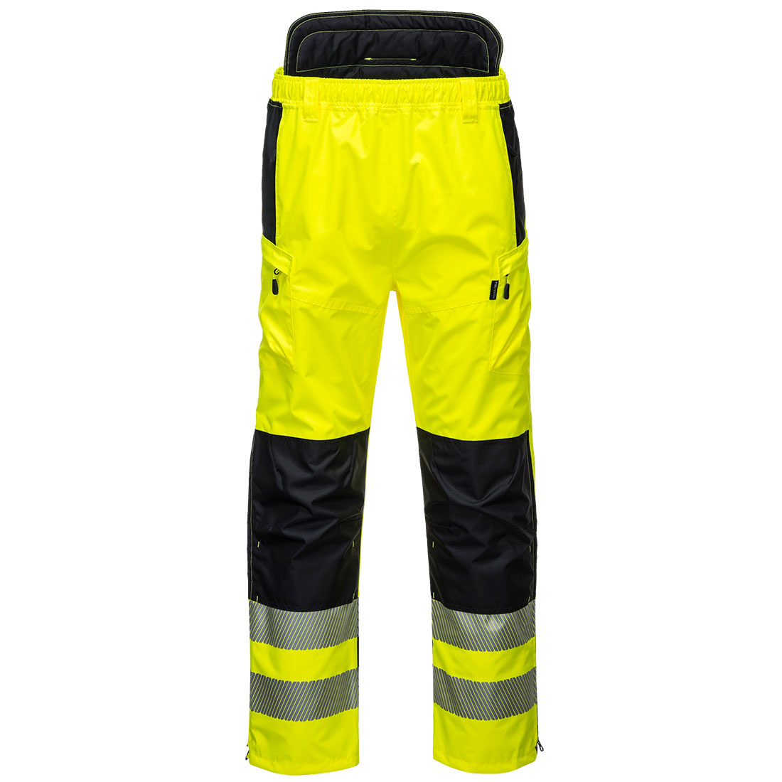 PW342 PW3 Hi-Vis Extreme Rain Trousers Yellow/Black