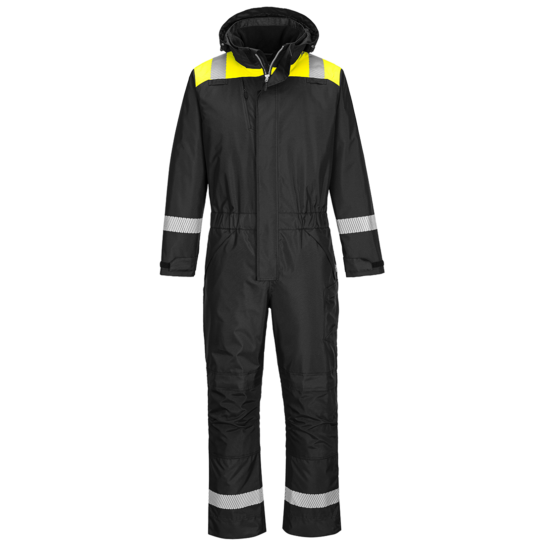 PW353 PW3 Winter Coverall Black/Yellow PW353 PW3 Winter Coverall Black/Yellow